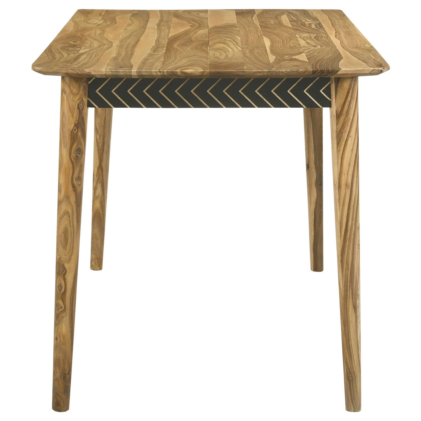 Partridge Natural Sheesham and Espresso Rectangular Counter Height Dining Set - Image 5