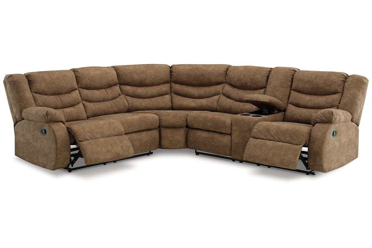 Partymate Brindle 2-Piece Reclining Sectional - Image 3