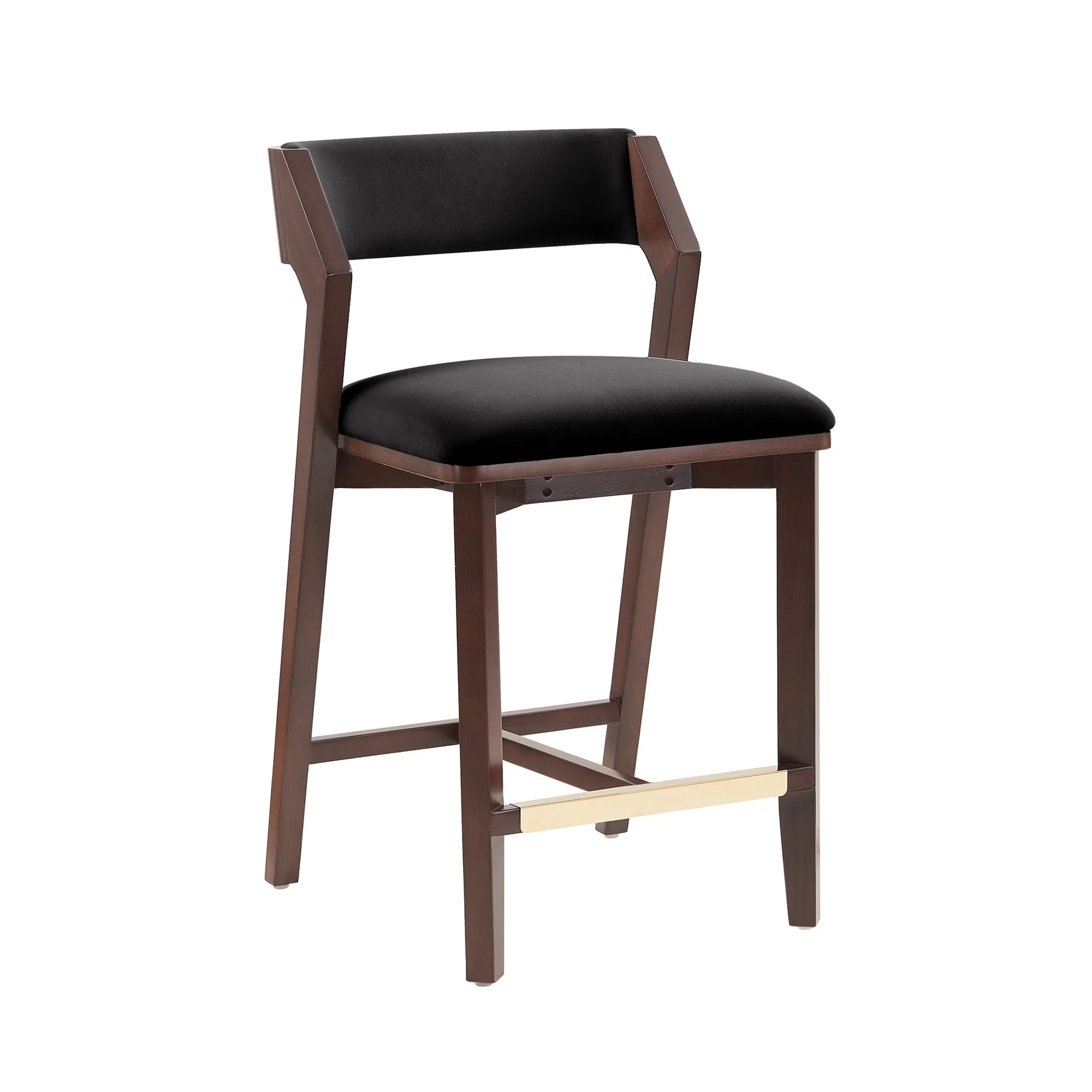 Patricia Counter Stool in Black (set of 2) - Image 6