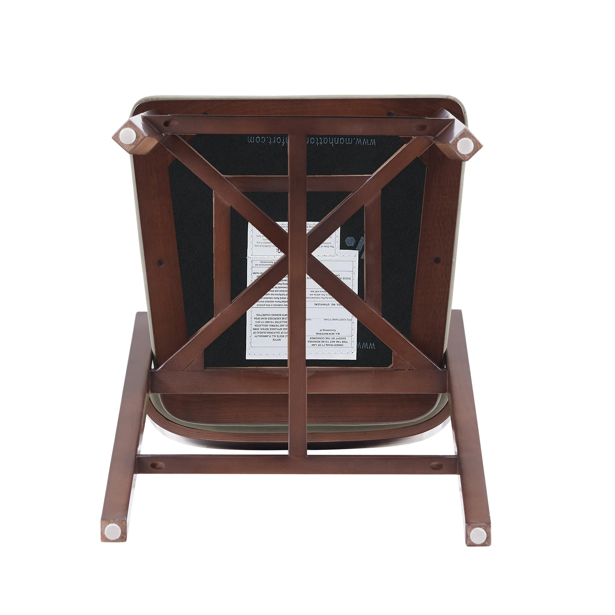 Patricia Counter Stool in Linen (set of 2) - Image 10