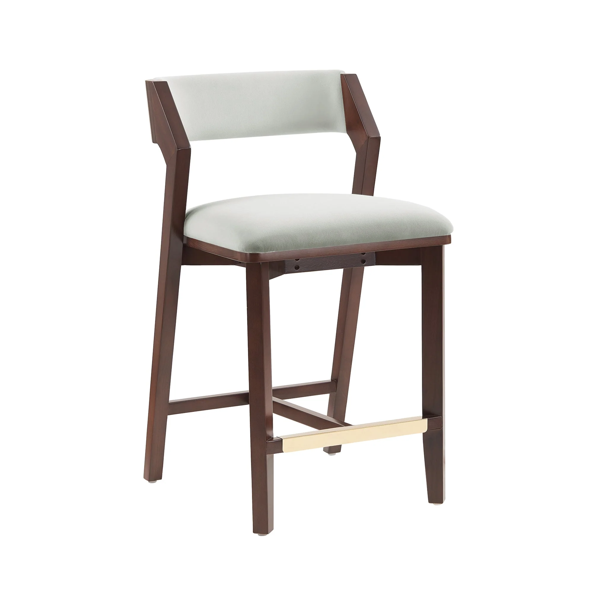 Patricia Counter Stool in White Glacier (set of 2) - Image 6