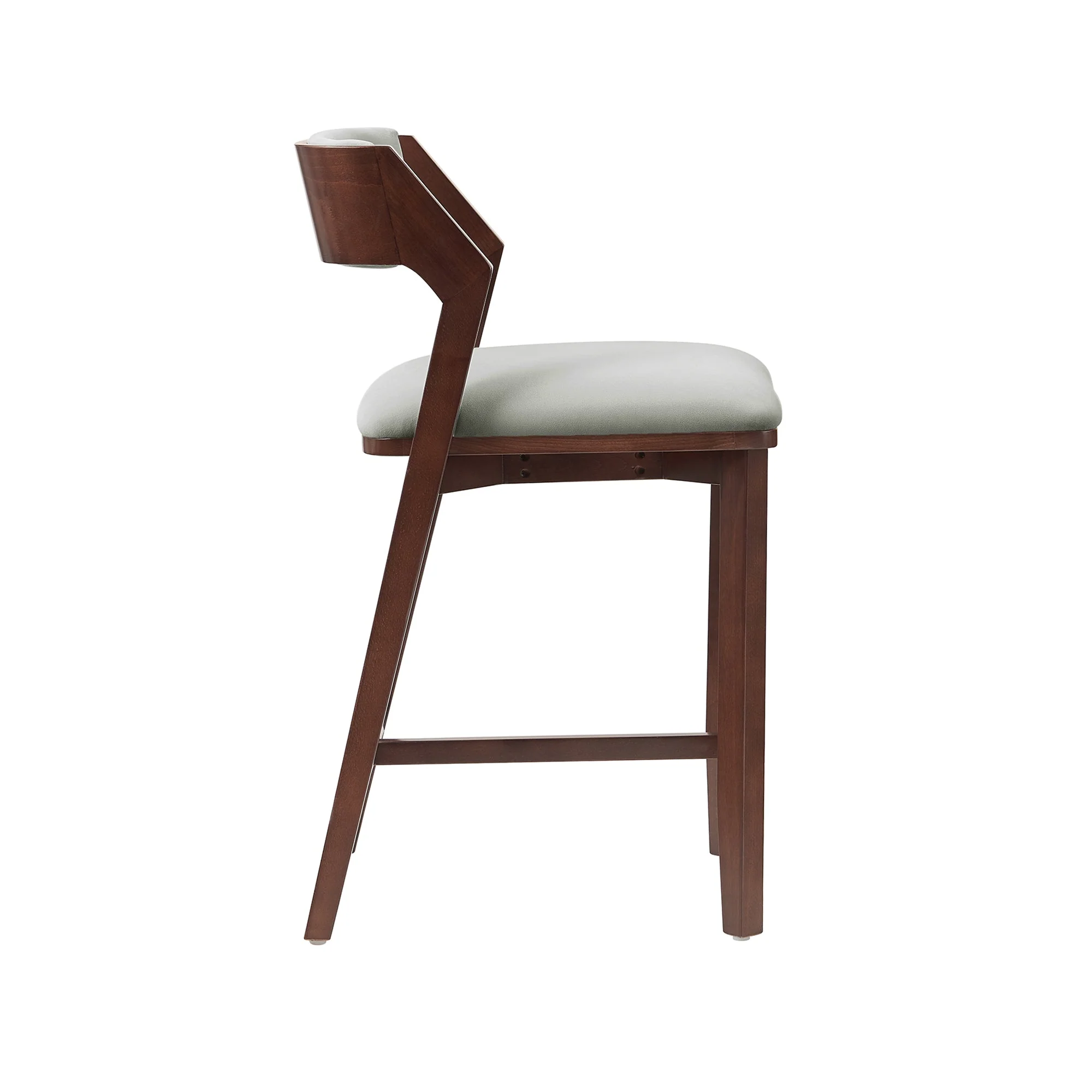 Patricia Counter Stool in White Glacier (set of 3) - Image 7