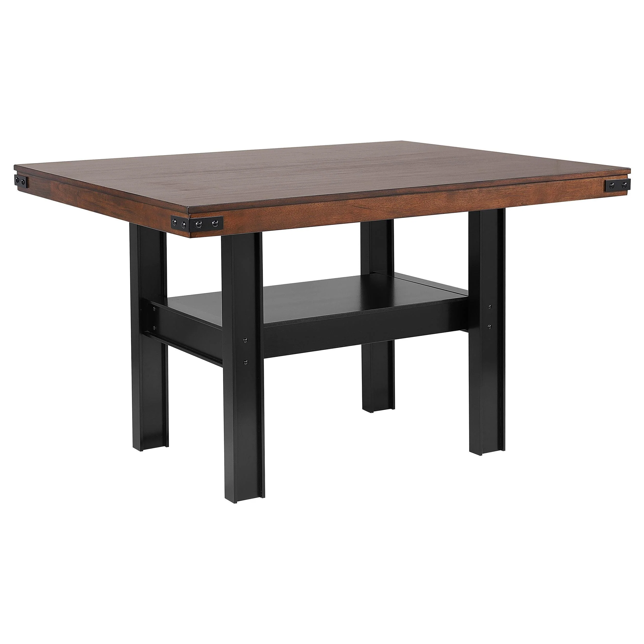 Patterson Mango Oak Rectangular Counter Height Dining Table - Image 4
