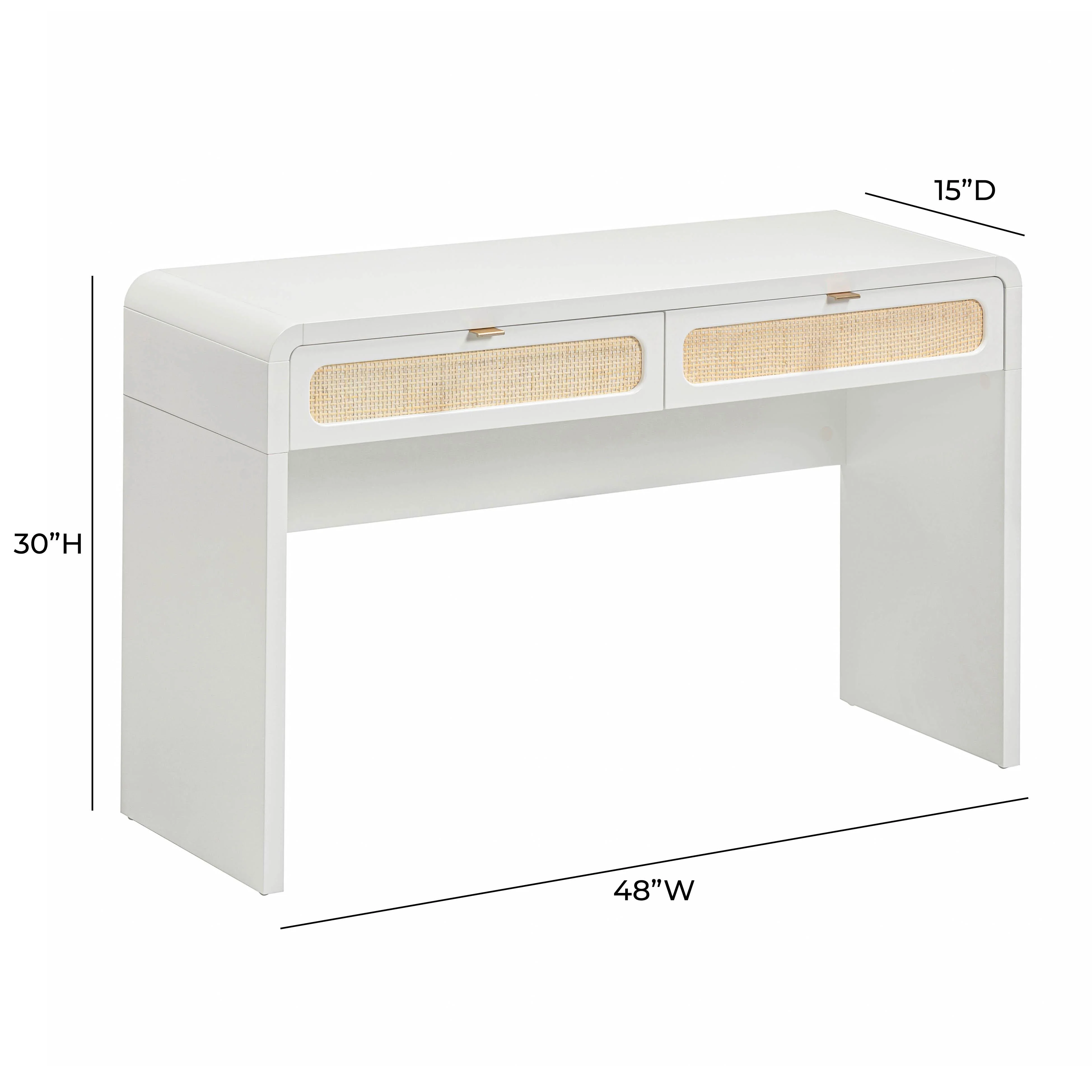 Patty Rattan Console Desk - Image 9