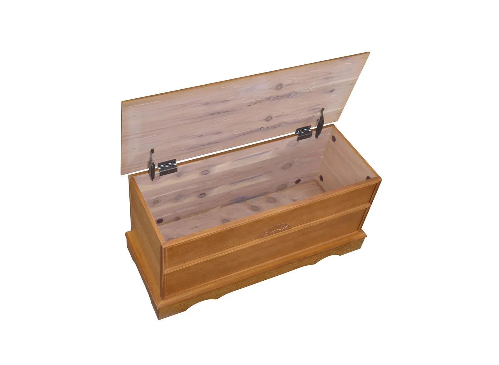 Paula Honey Rectangular Cedar Chest - Image 2