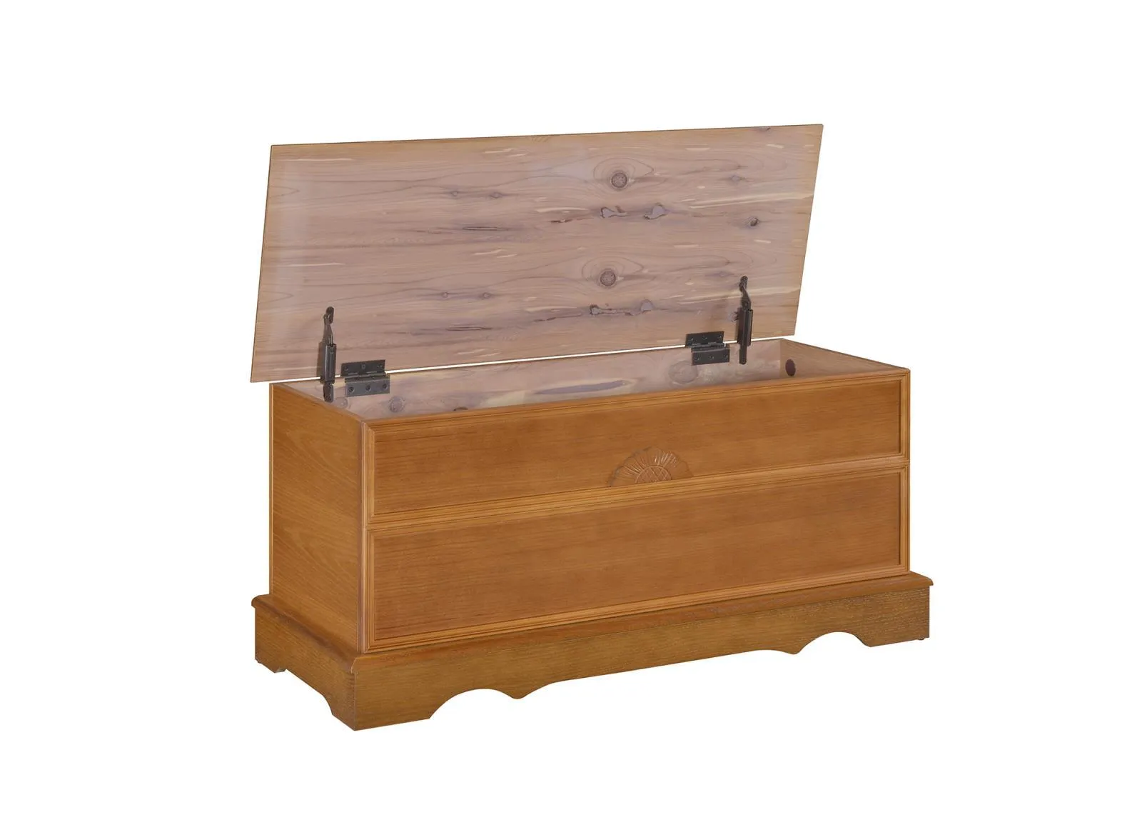 Paula Honey Rectangular Cedar Chest - Image 3