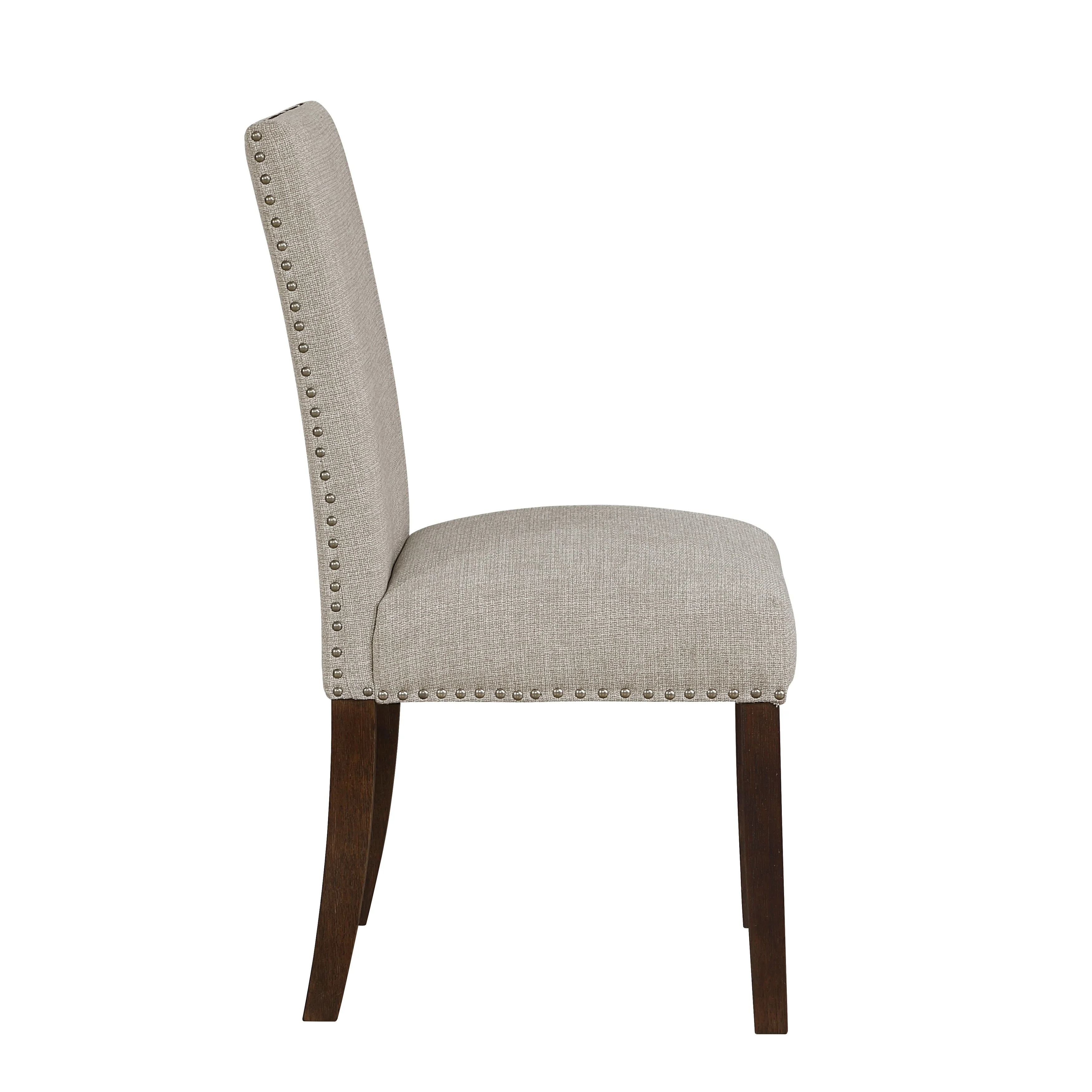 Paulson Dark Brown/Taupe 79" Dining Room Set - Image 13