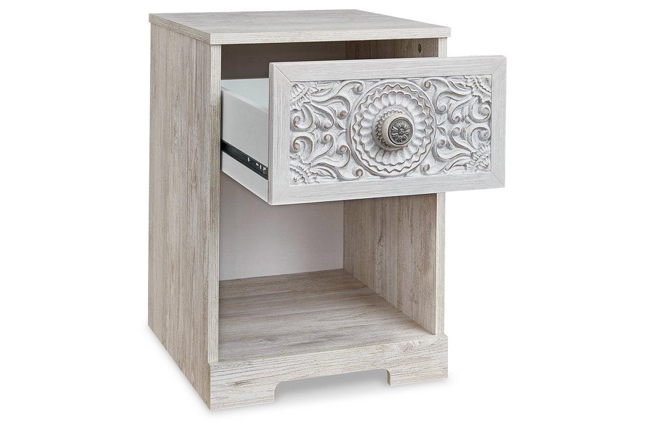Paxberry Whitewash Nightstand - Image 2