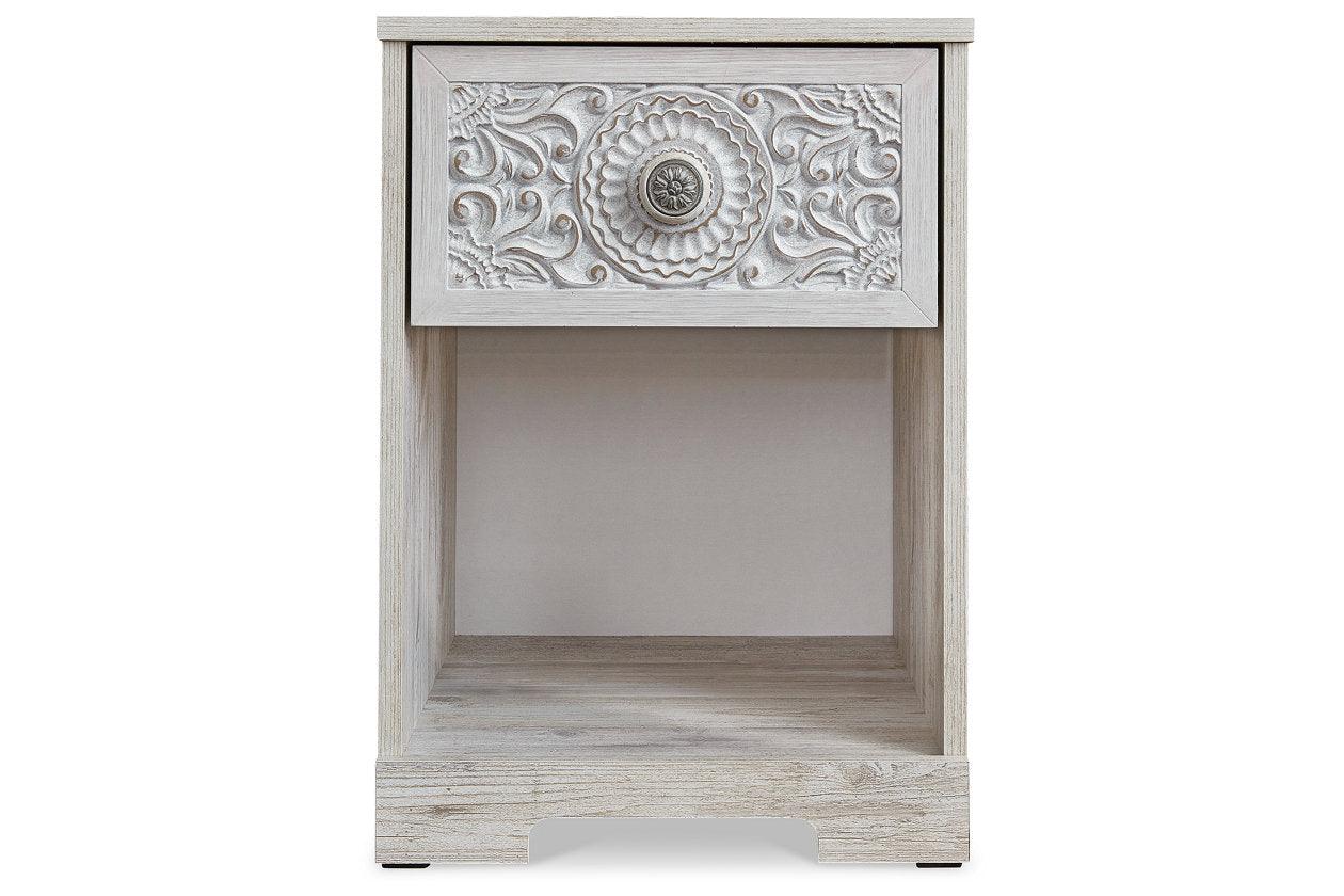 Paxberry Whitewash Nightstand - Image 3