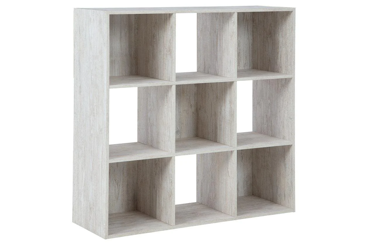Paxberry Whitewash Nine Cube Organizer - Image 3
