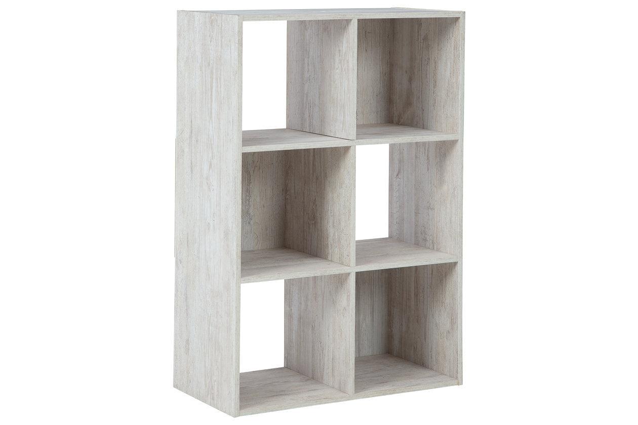 Paxberry Whitewash Six Cube Organizer - Image 4