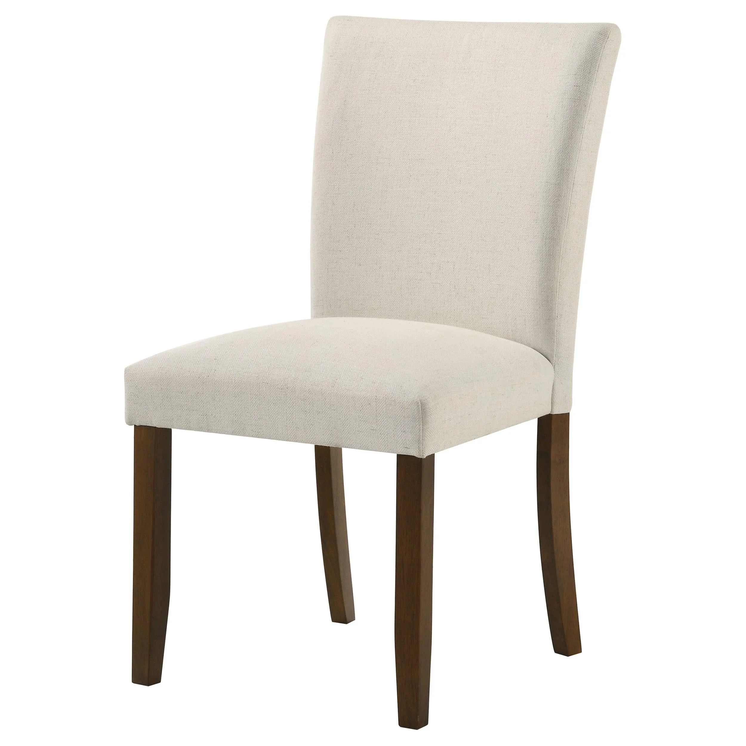 Paxton Beige Upholstered Dining Side Chair, Set of 2 - Image 5