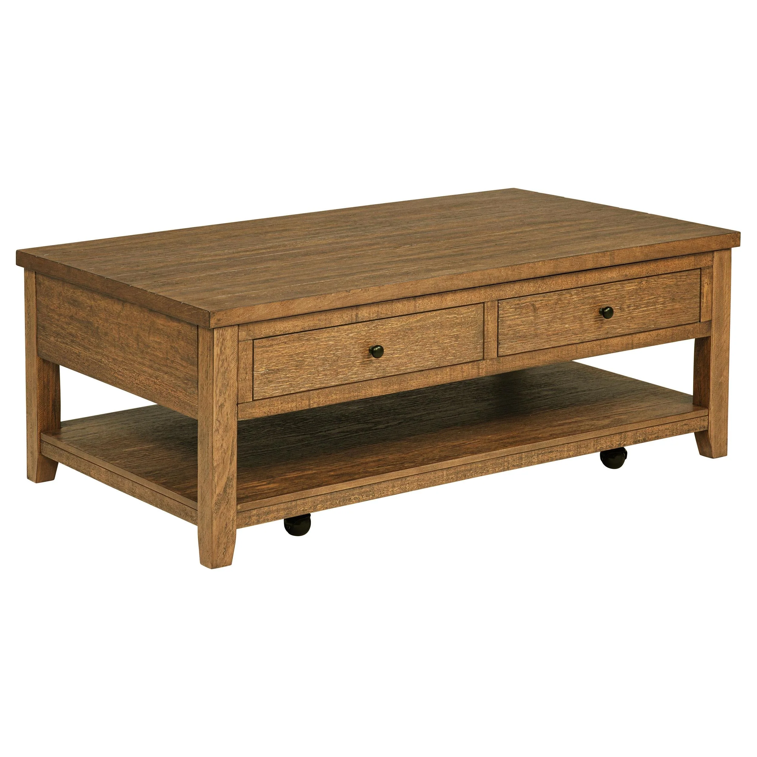 Payne Distressed Brown 48-inch Mobile Lift Top Coffee Table - Image 4