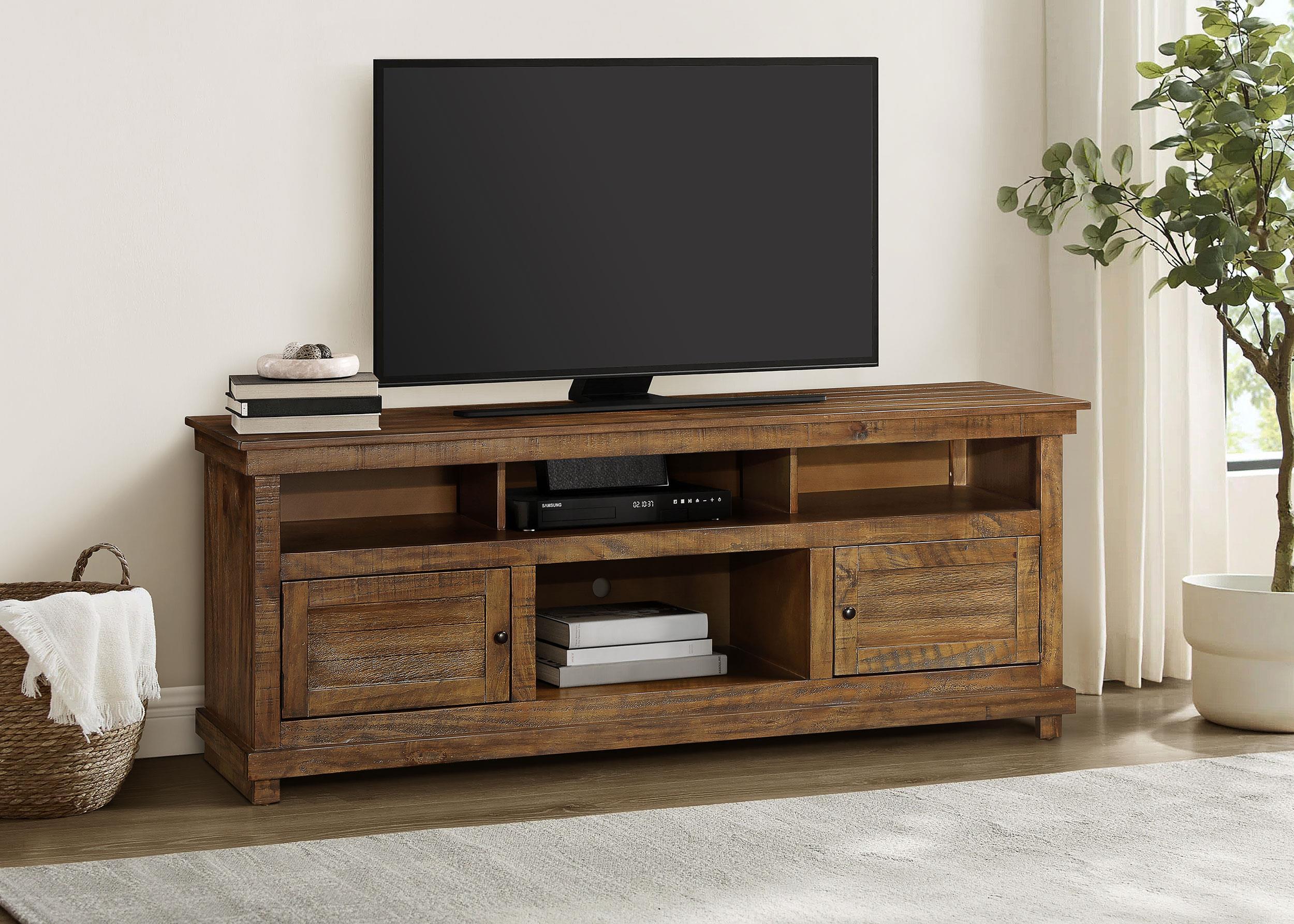 Payne Distressed Brown 70-inch TV Stand Media Console