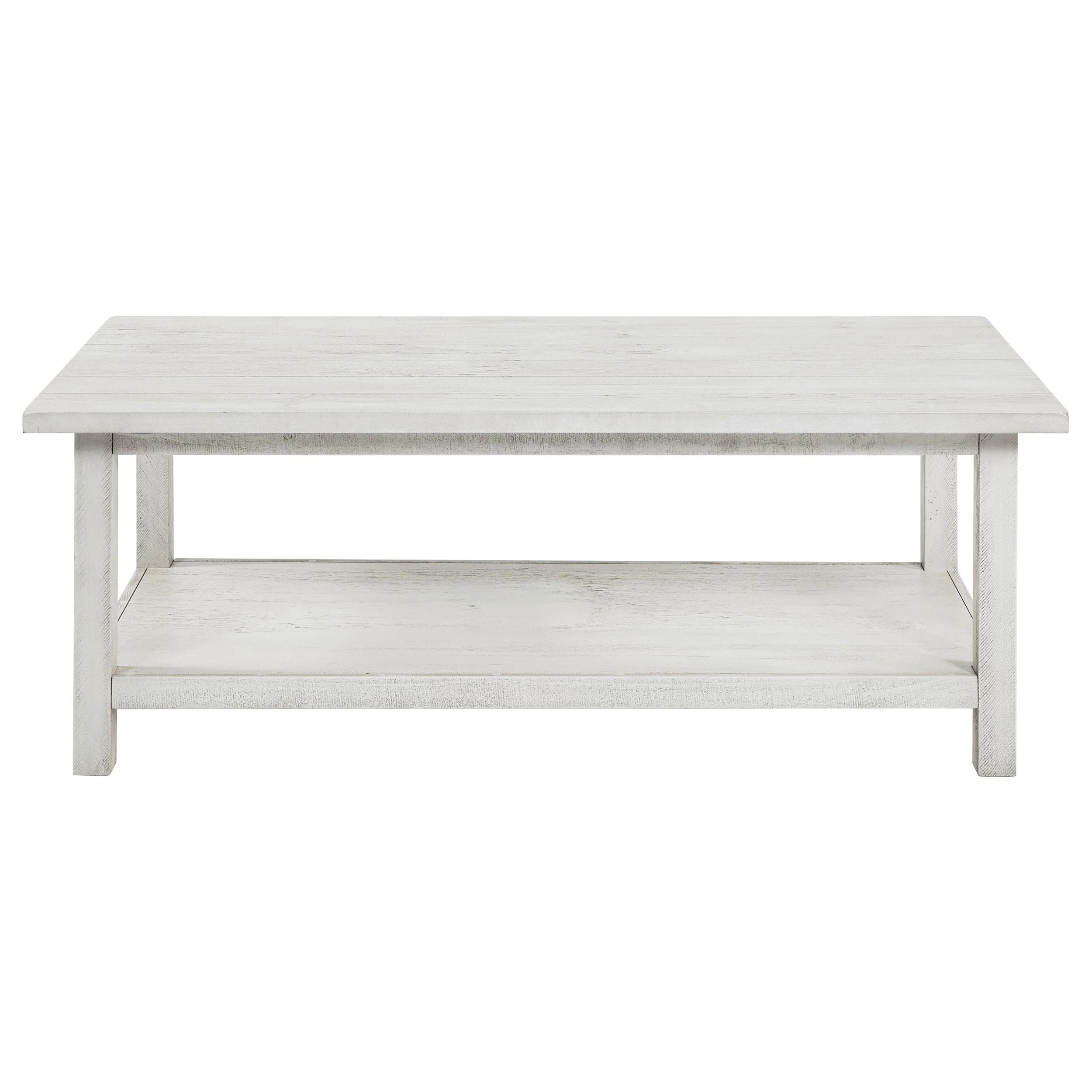 Payne Distressed White 2-Piece Coffee and 1-Drawer End Table Set - Image 7