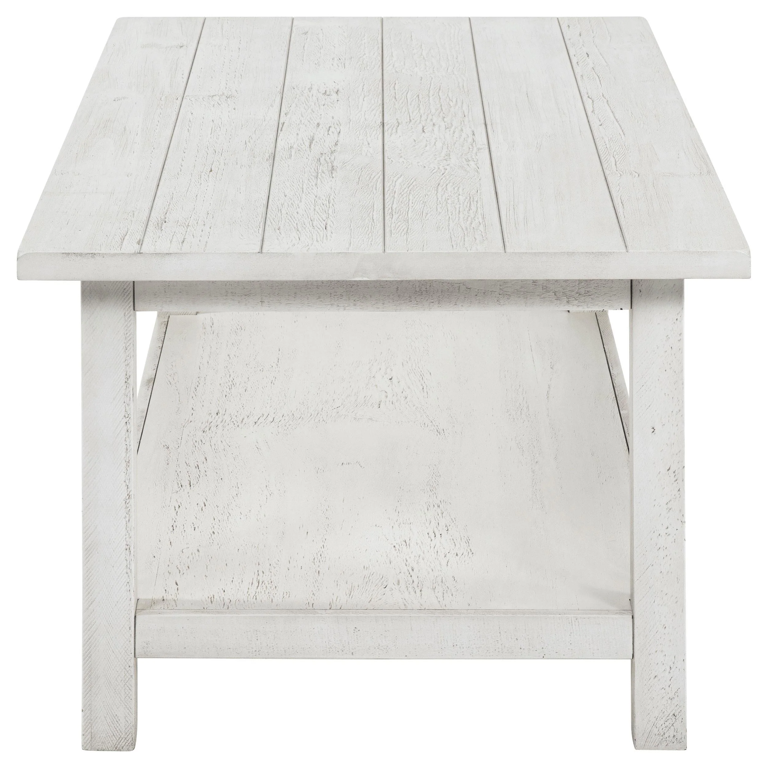 Payne Distressed White 2-Piece Coffee and End Table Set - Image 8