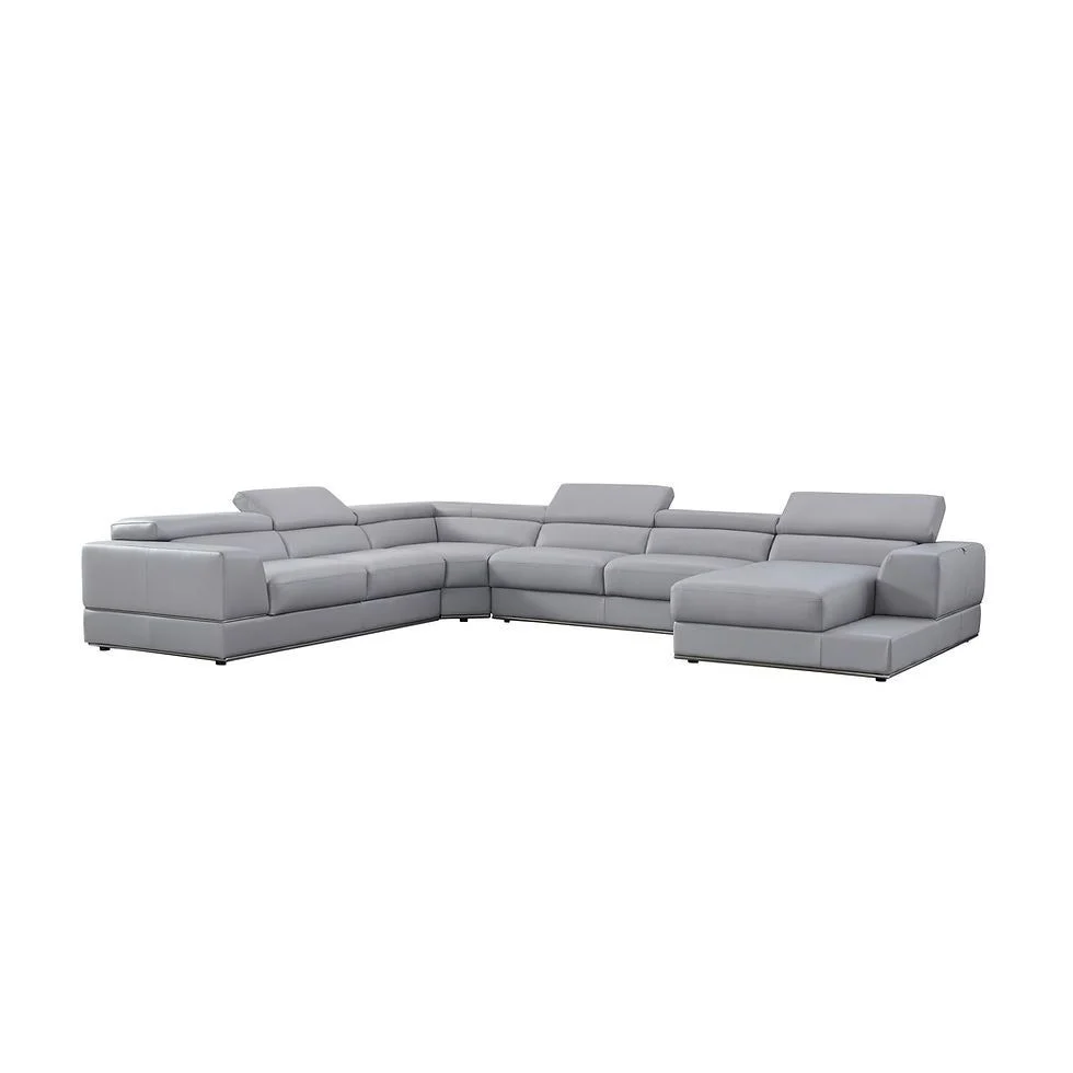 Pella LT. Grey Right Arm Facing (RAF) Sectional - Image 2