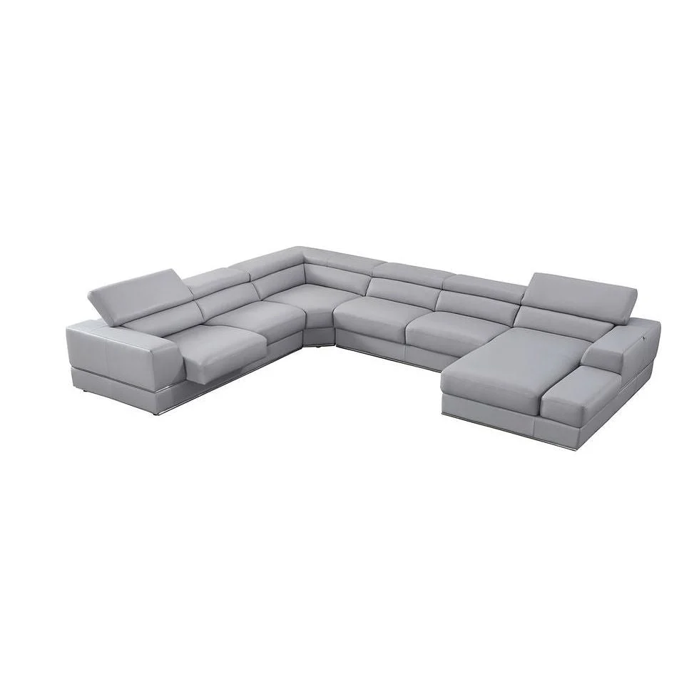 Pella LT. Grey Right Arm Facing (RAF) Sectional - Image 7