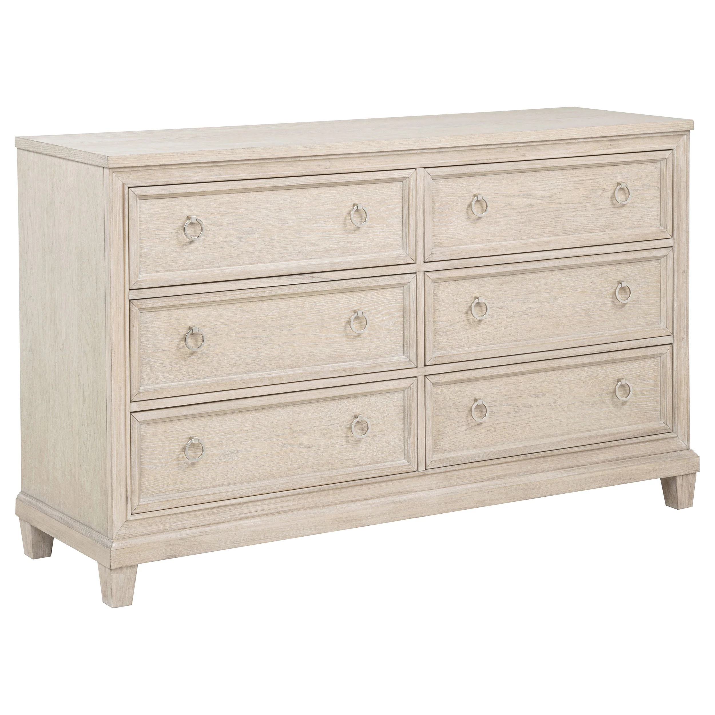 Pembroke Washed Oak 4-piece Eastern King Bedroom Set - Image 7