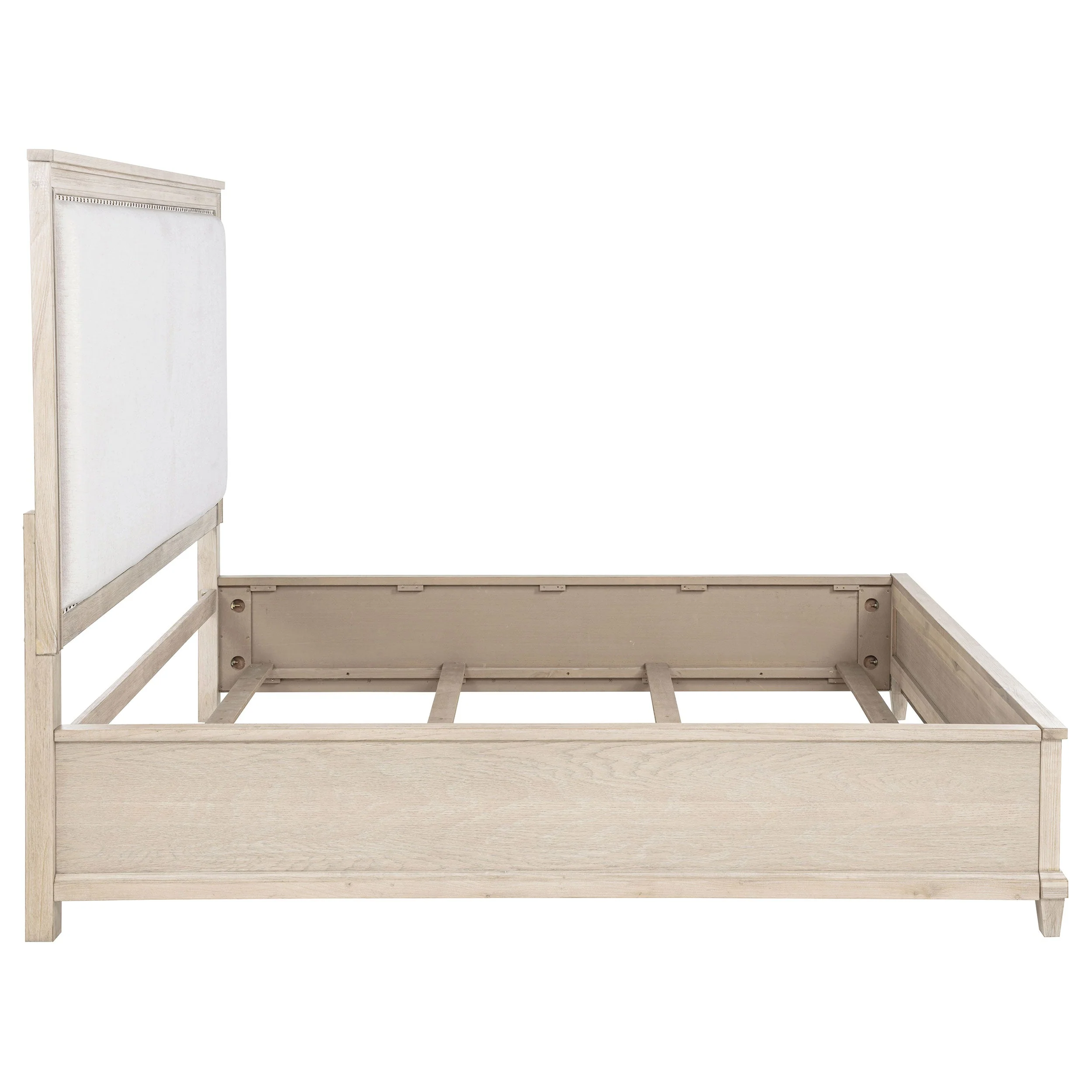 Pembroke Washed Oak 66-inch California King Panel Bed - Image 6