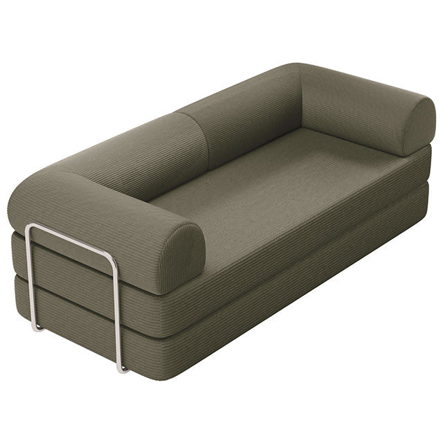 Perri Olive Green 79" Compressed Sofa - Image 2