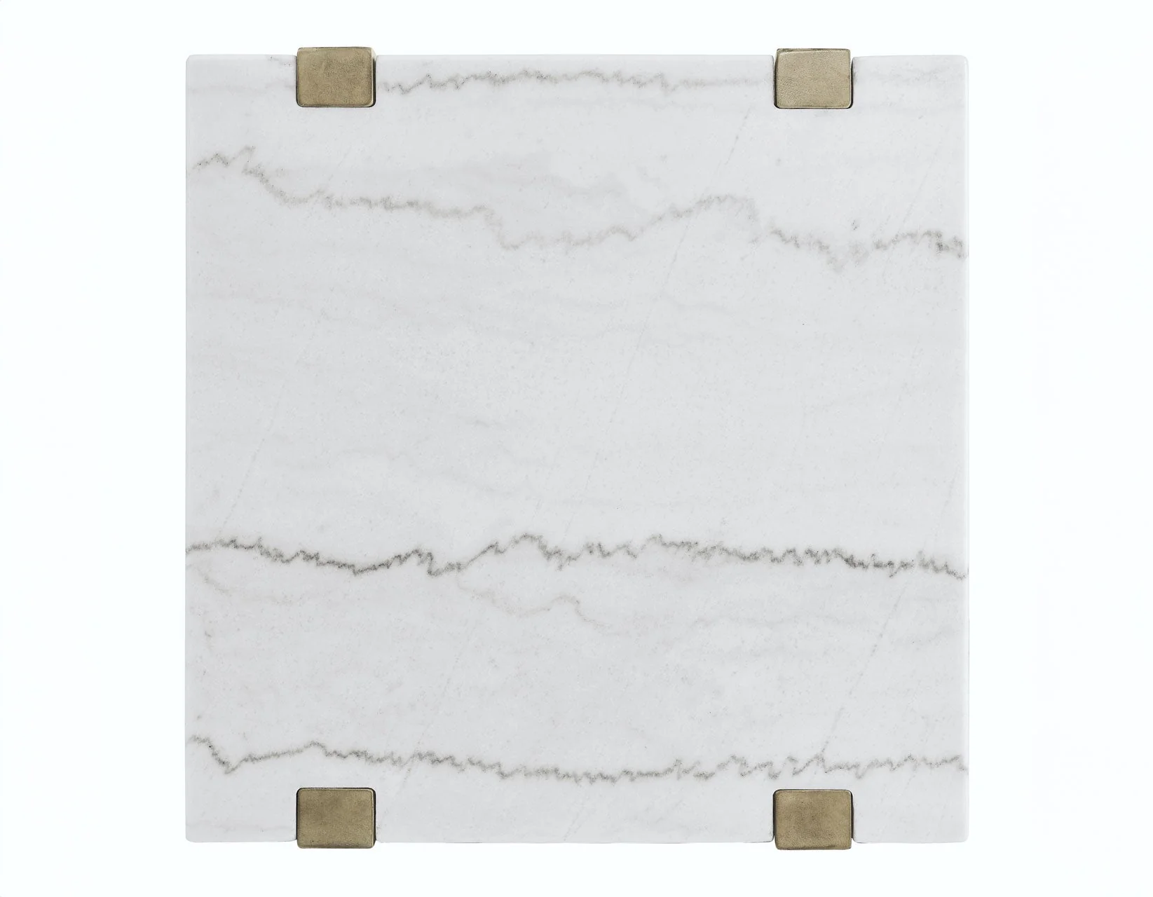 Perth White Marble End Table - Image 6