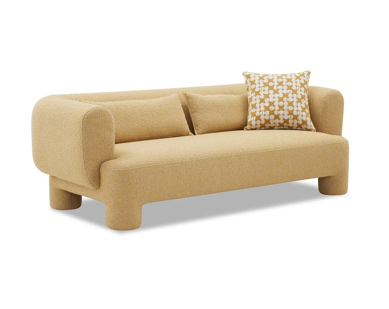 Phedra Yellow Sofa - Image 2