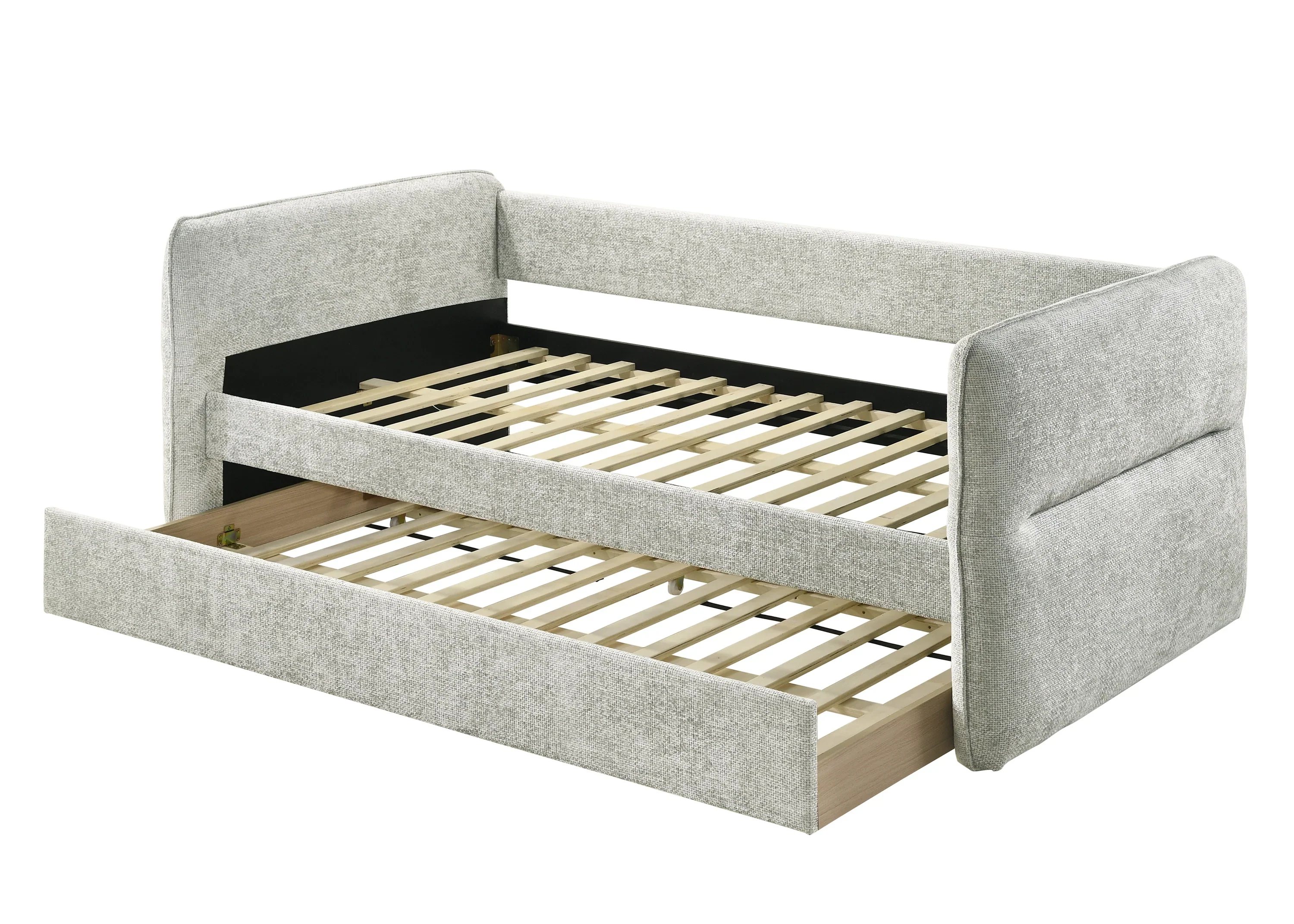 Philipa Light Grey Daybed with Trundle - Image 3