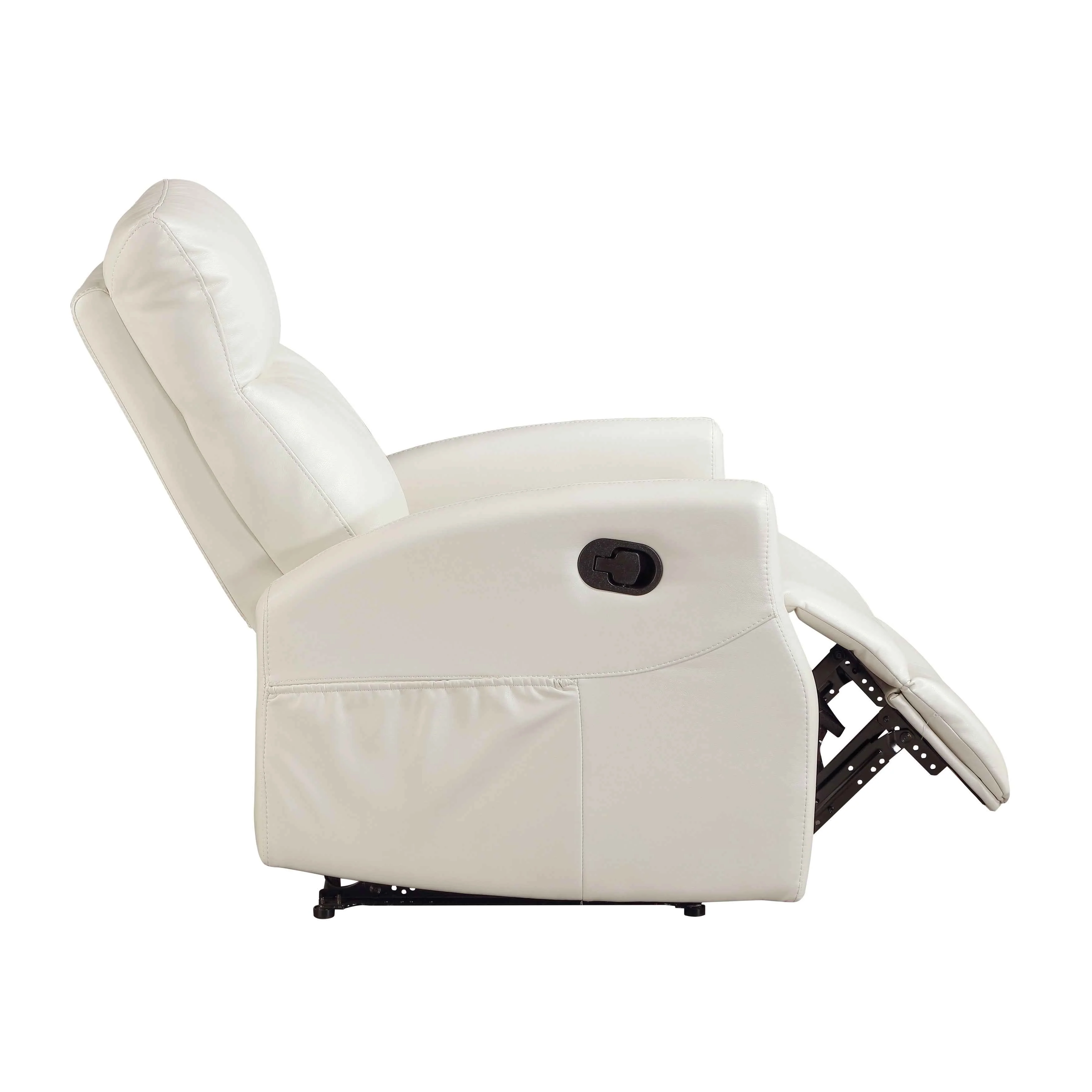 Phyllis Light Gray Double Reclining Loveseat with Center Console - Image 27