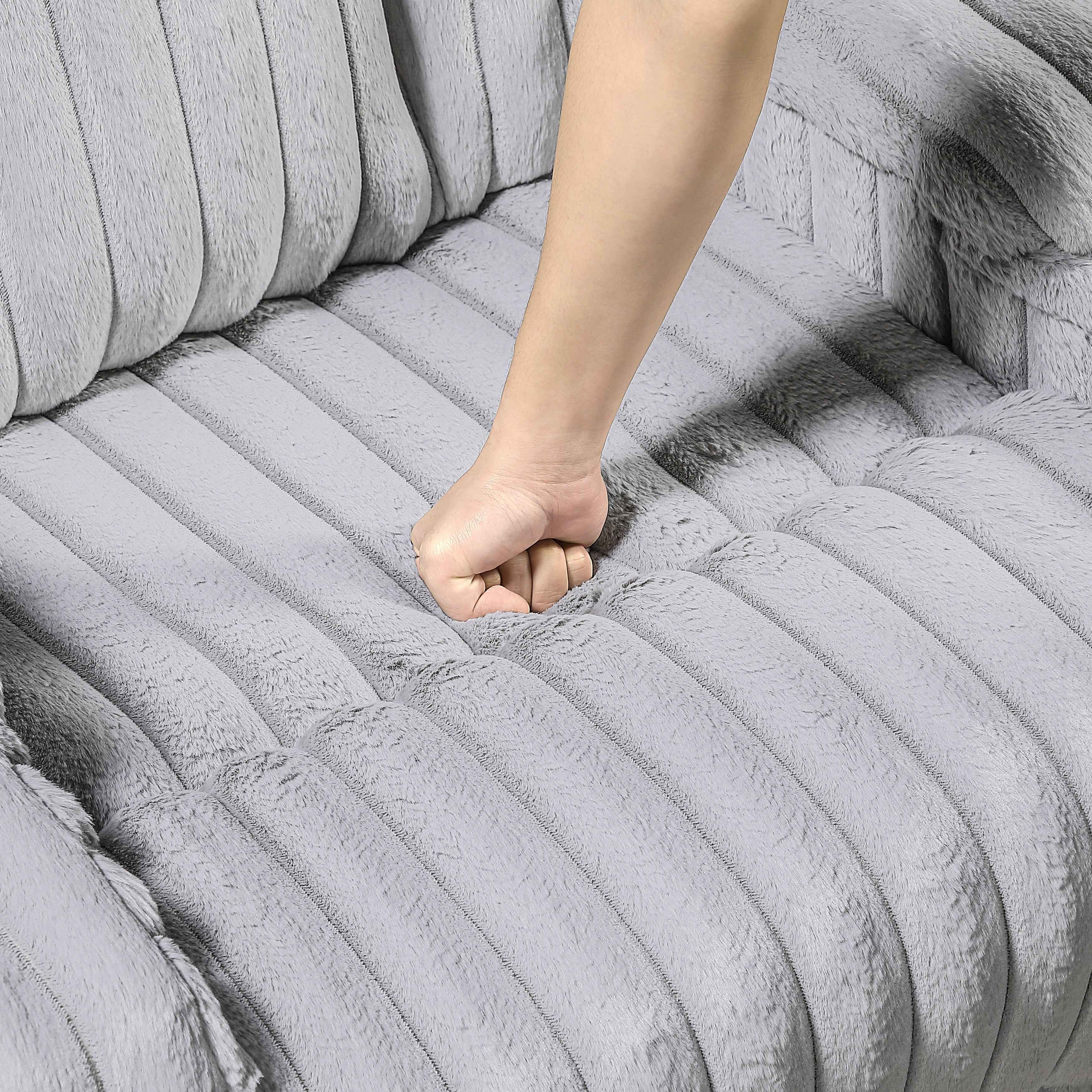 Phyllis Light Gray Reclining Chair - Image 12