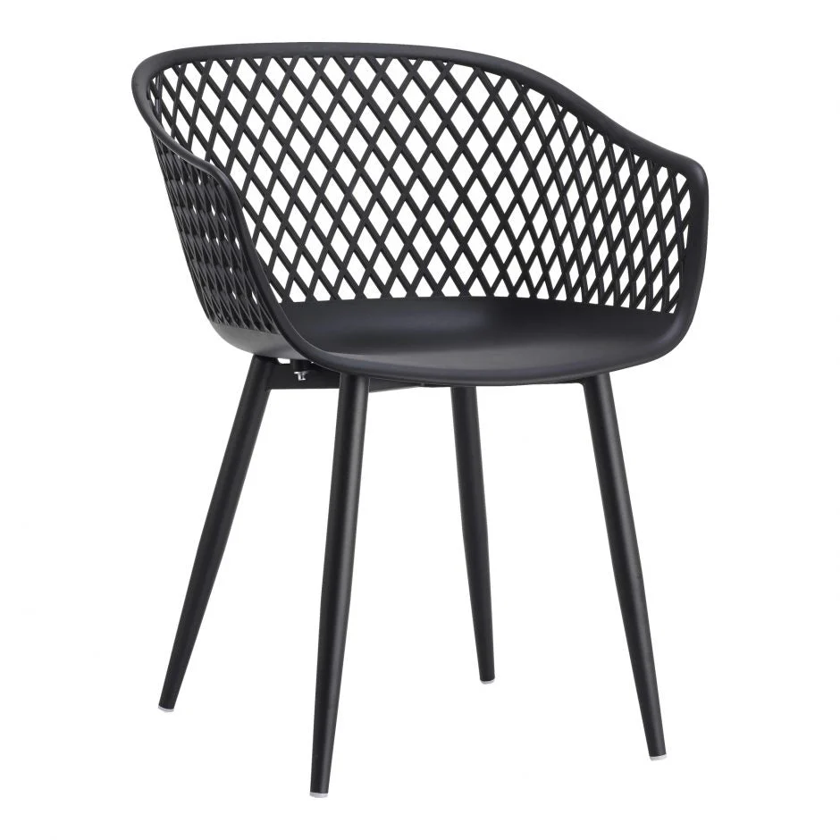Piazza Outdoor Chair Black - Image 2