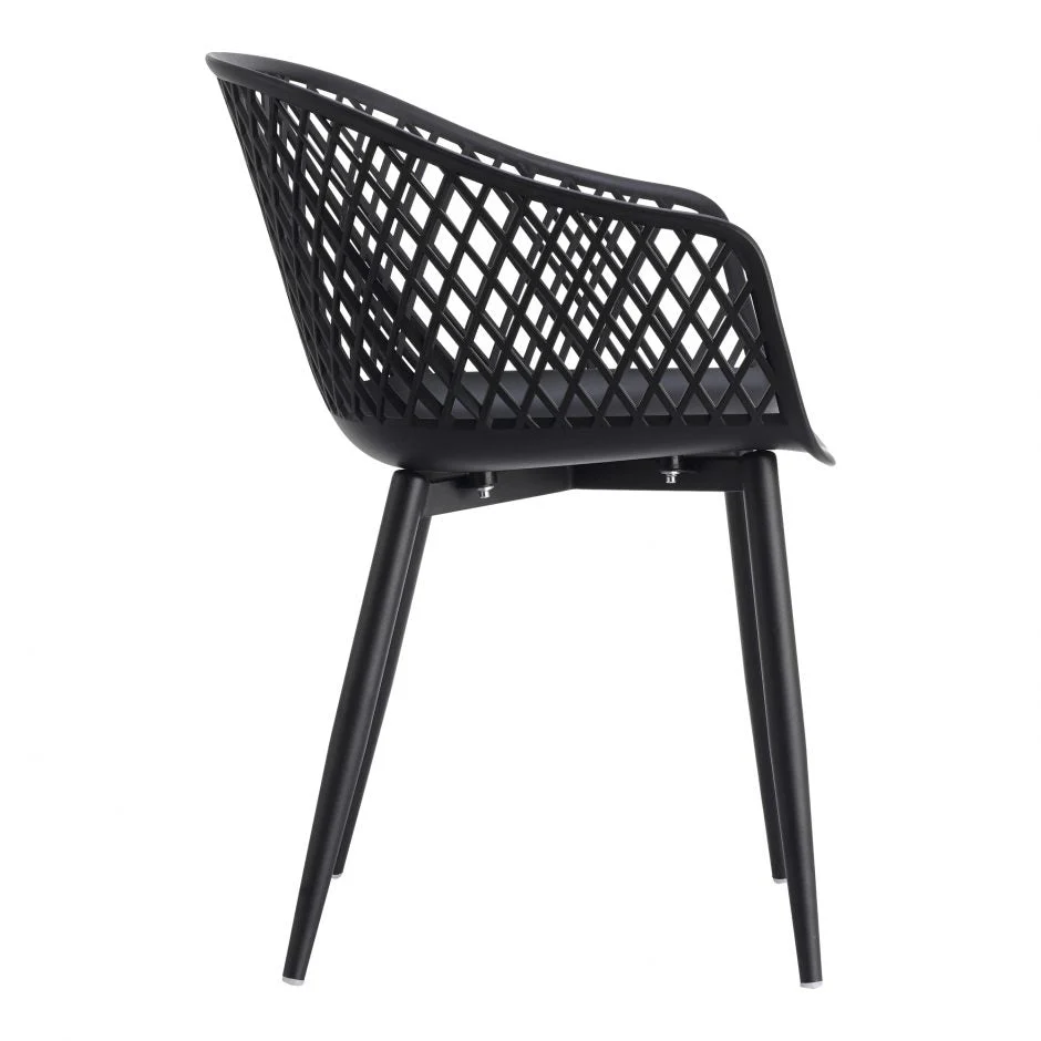 Piazza Outdoor Chair Black - Image 3