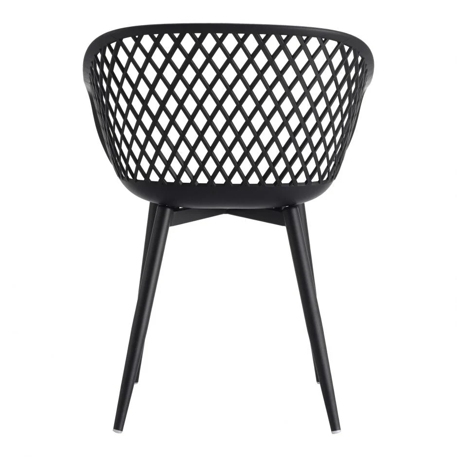 Piazza Outdoor Chair Black - Image 4