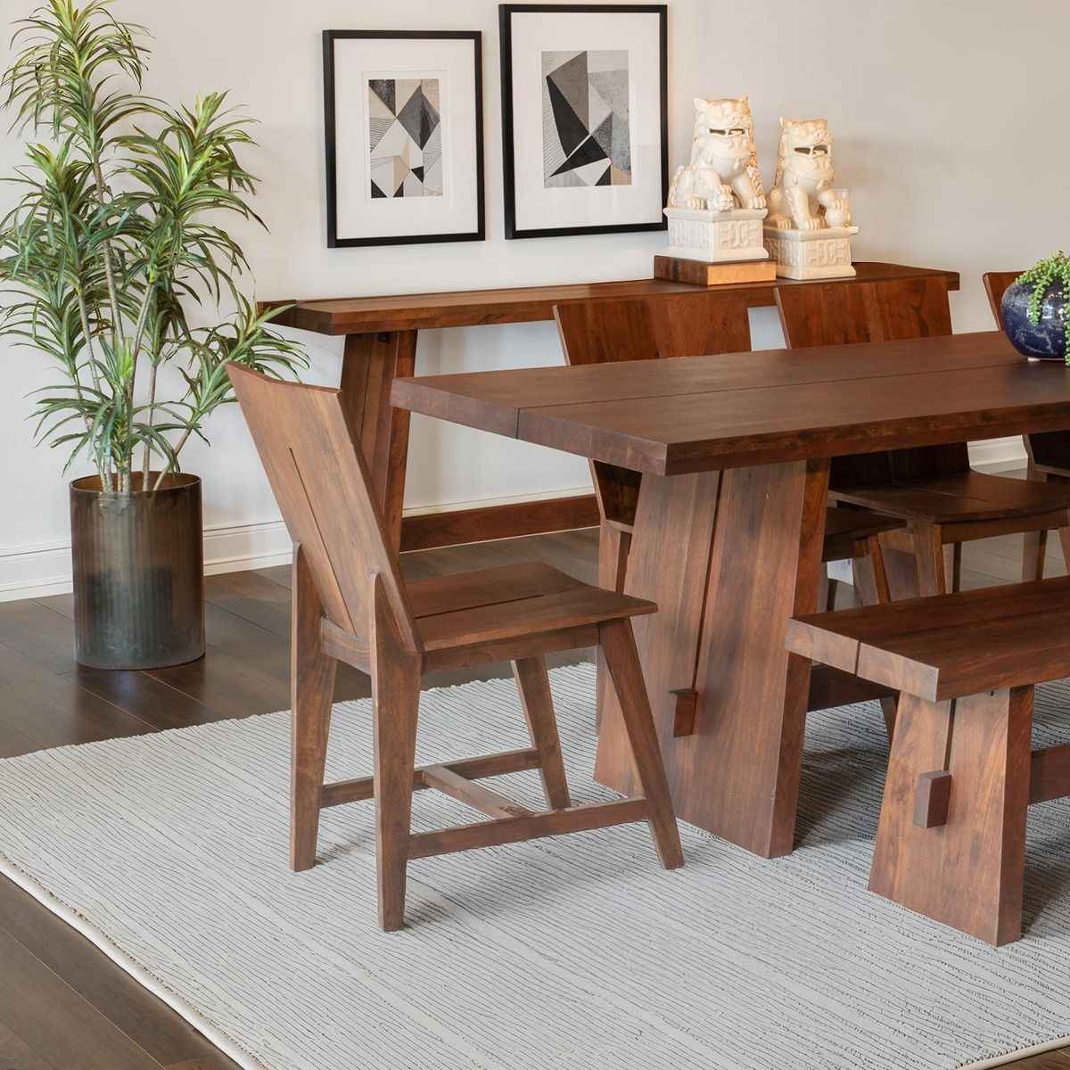 Piedmont 18" Dining Chair in Coffee Bean, Set of 2 - Image 3