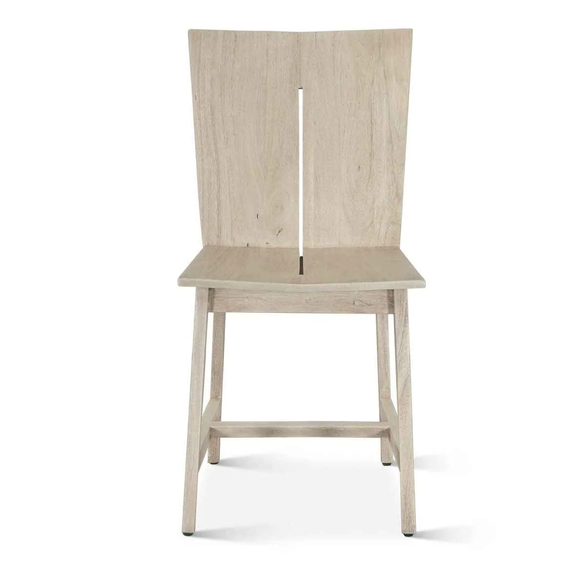 Piedmont 18" Dining Chair in Matte Driftwood, Set of 2 - Image 2