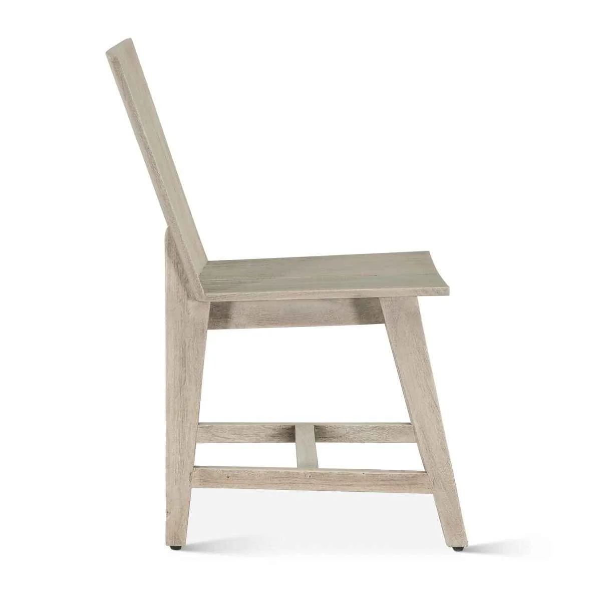 Piedmont 18" Dining Chair in Matte Driftwood, Set of 2 - Image 3
