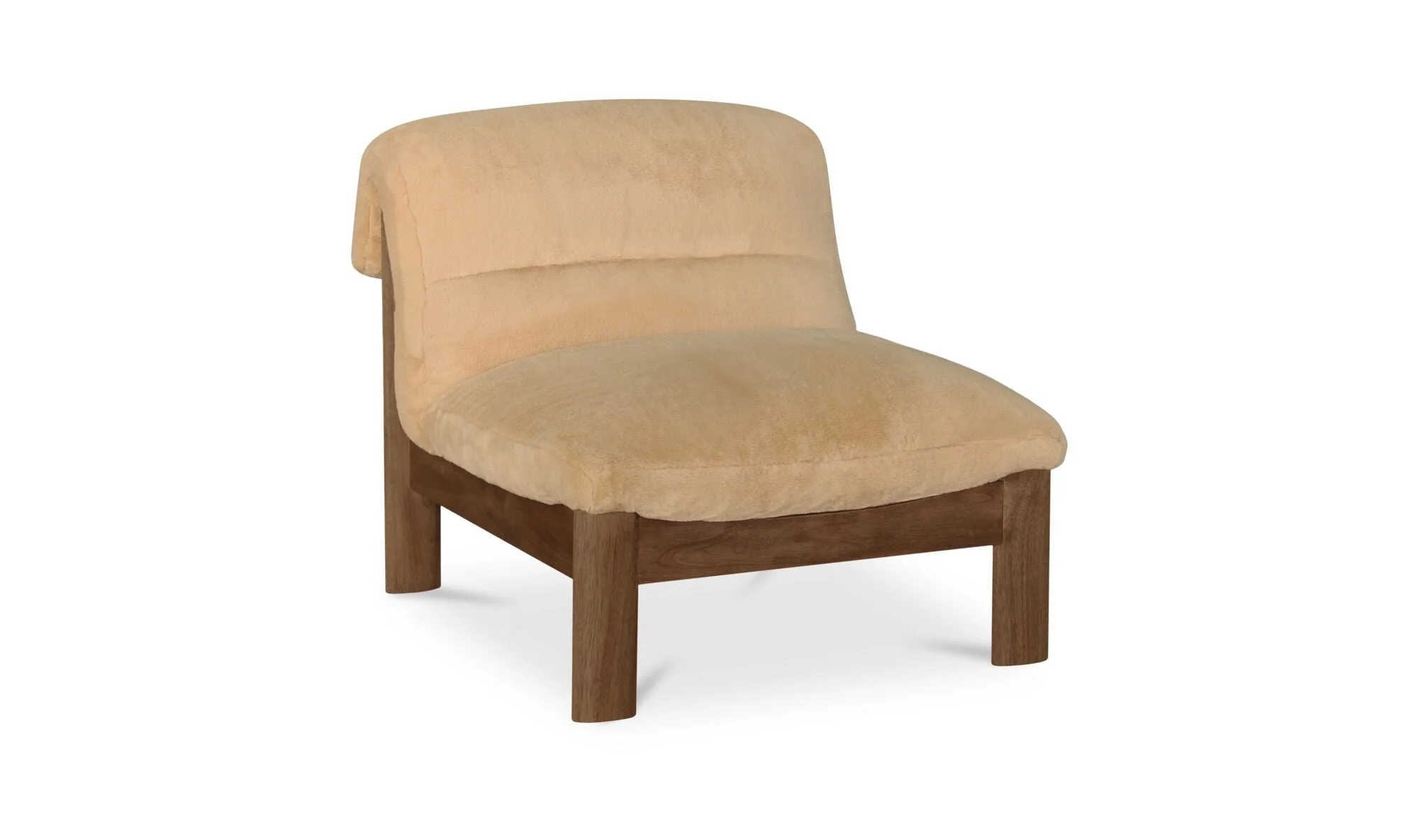 Pierce Accent Chair Faux Fur - Image 2
