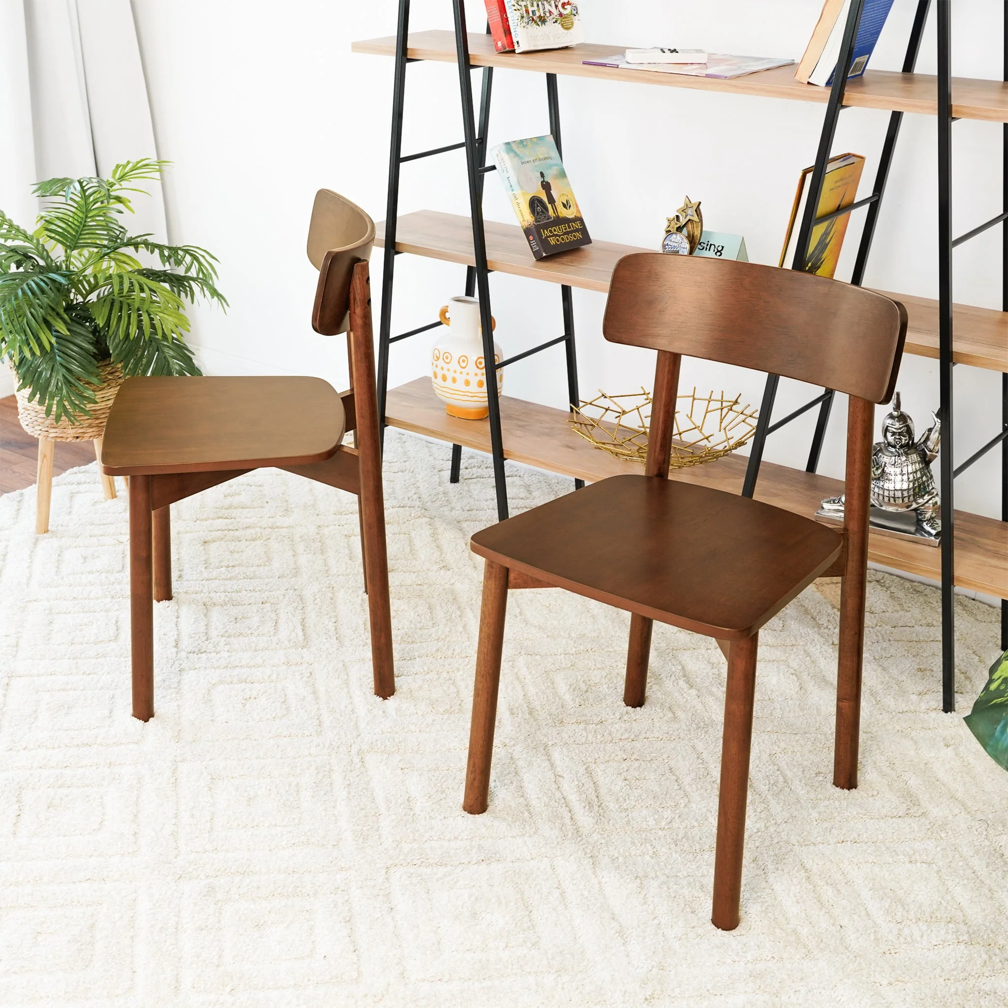 Pierre Walnut Dining Chair (Set Of 2) - Image 3