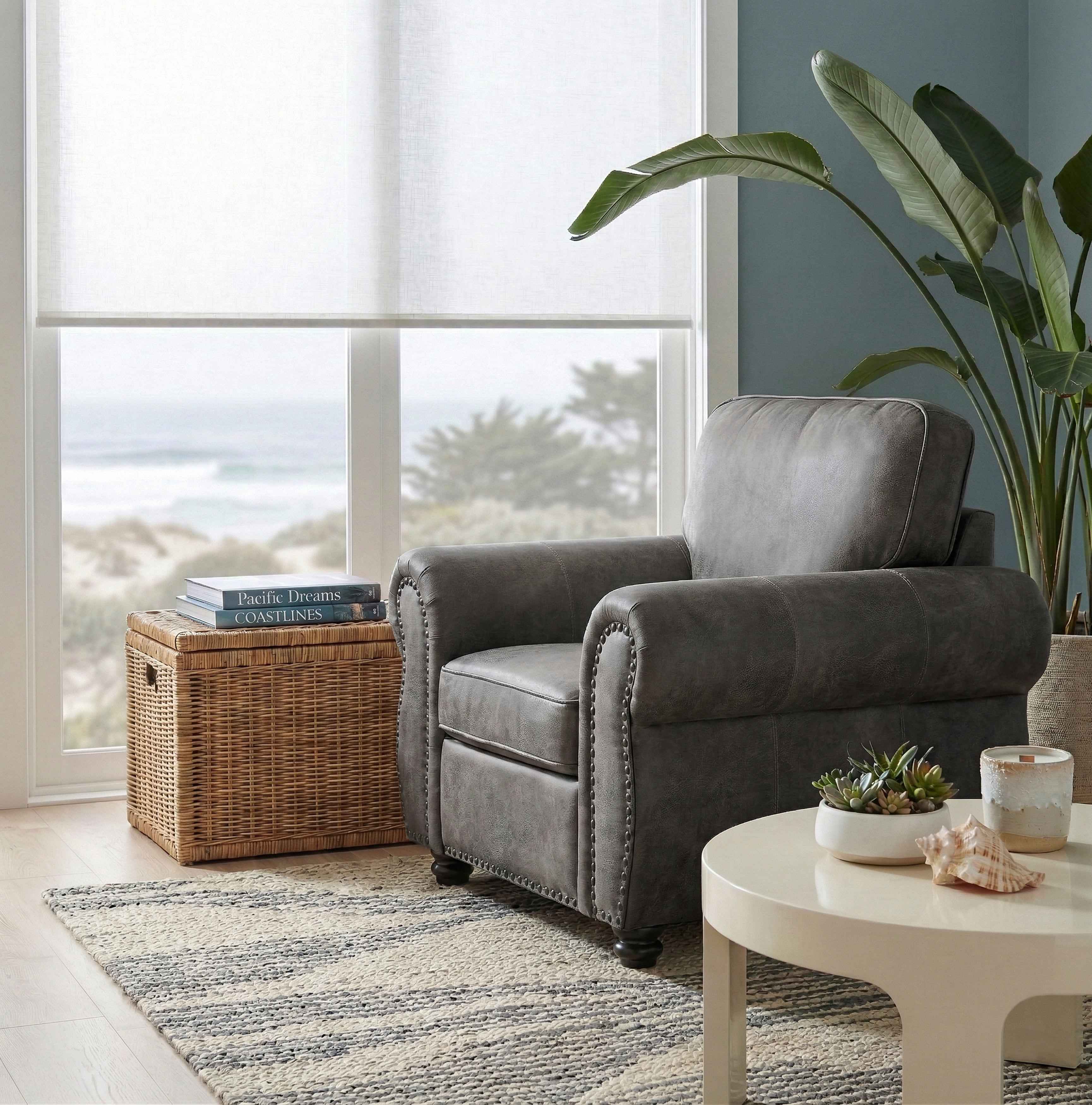 Pinnacle Pewter Chair - Image 14