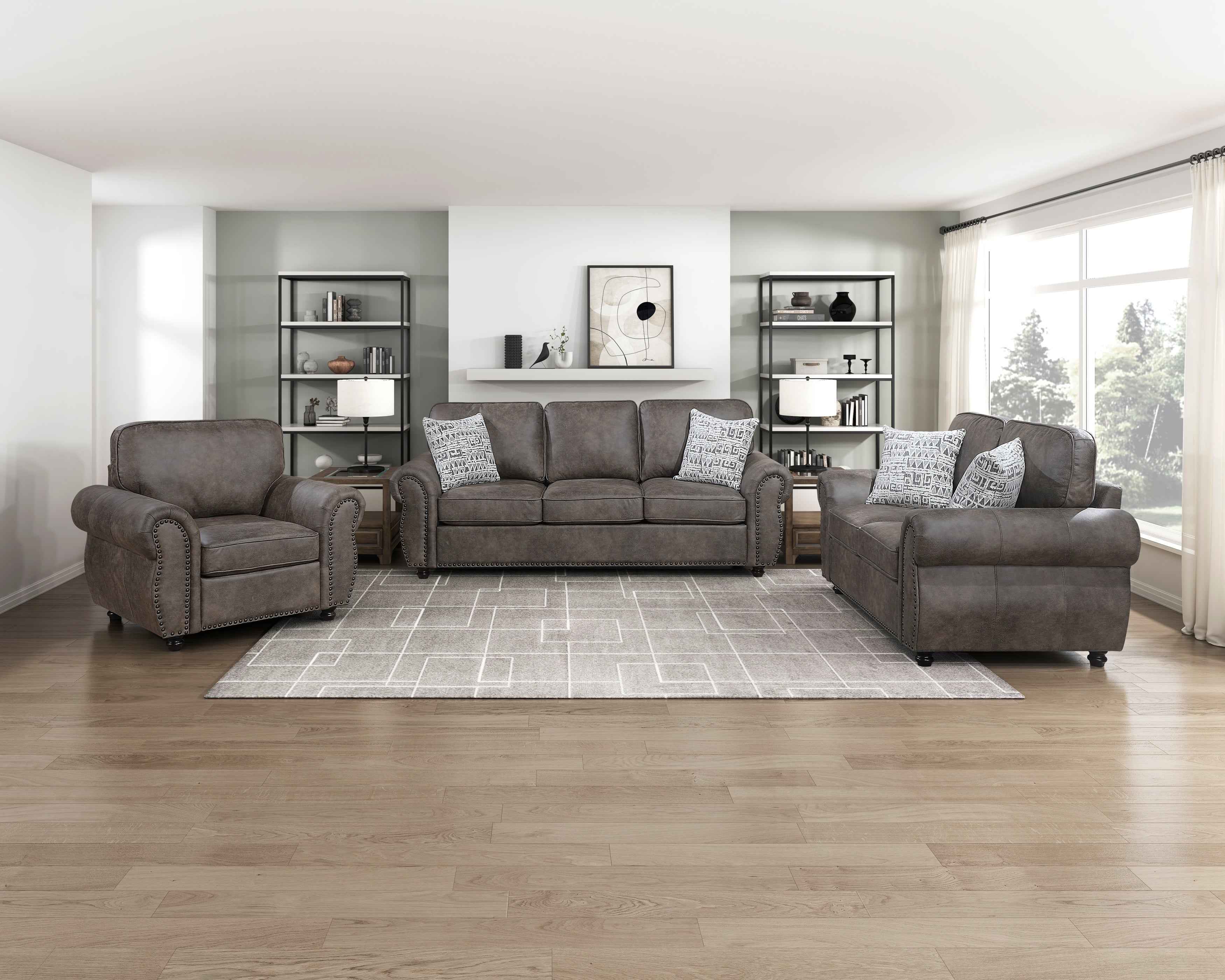 Pinnacle Pewter Chair - Image 8