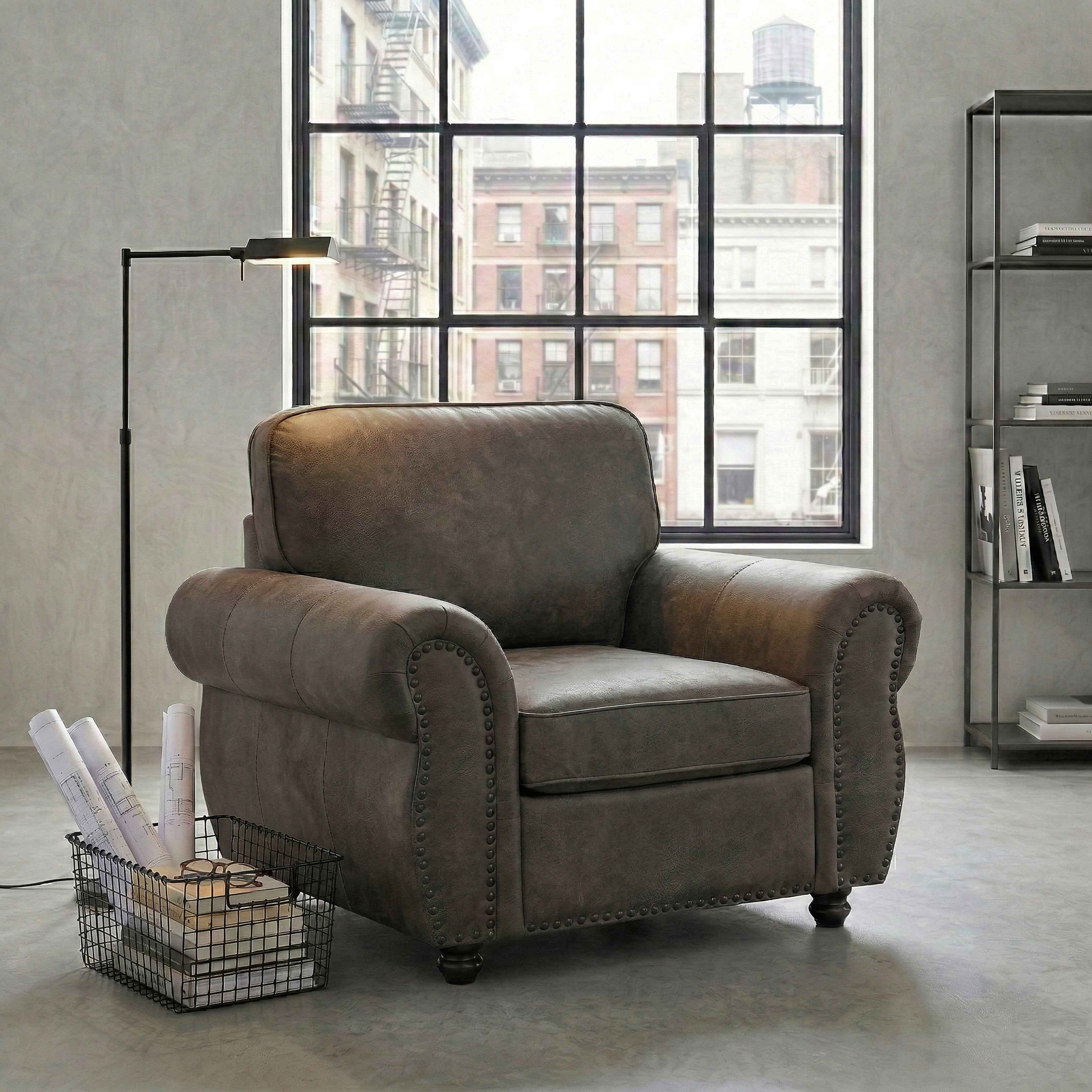 Pinnacle Pewter Living Room Set - Image 19