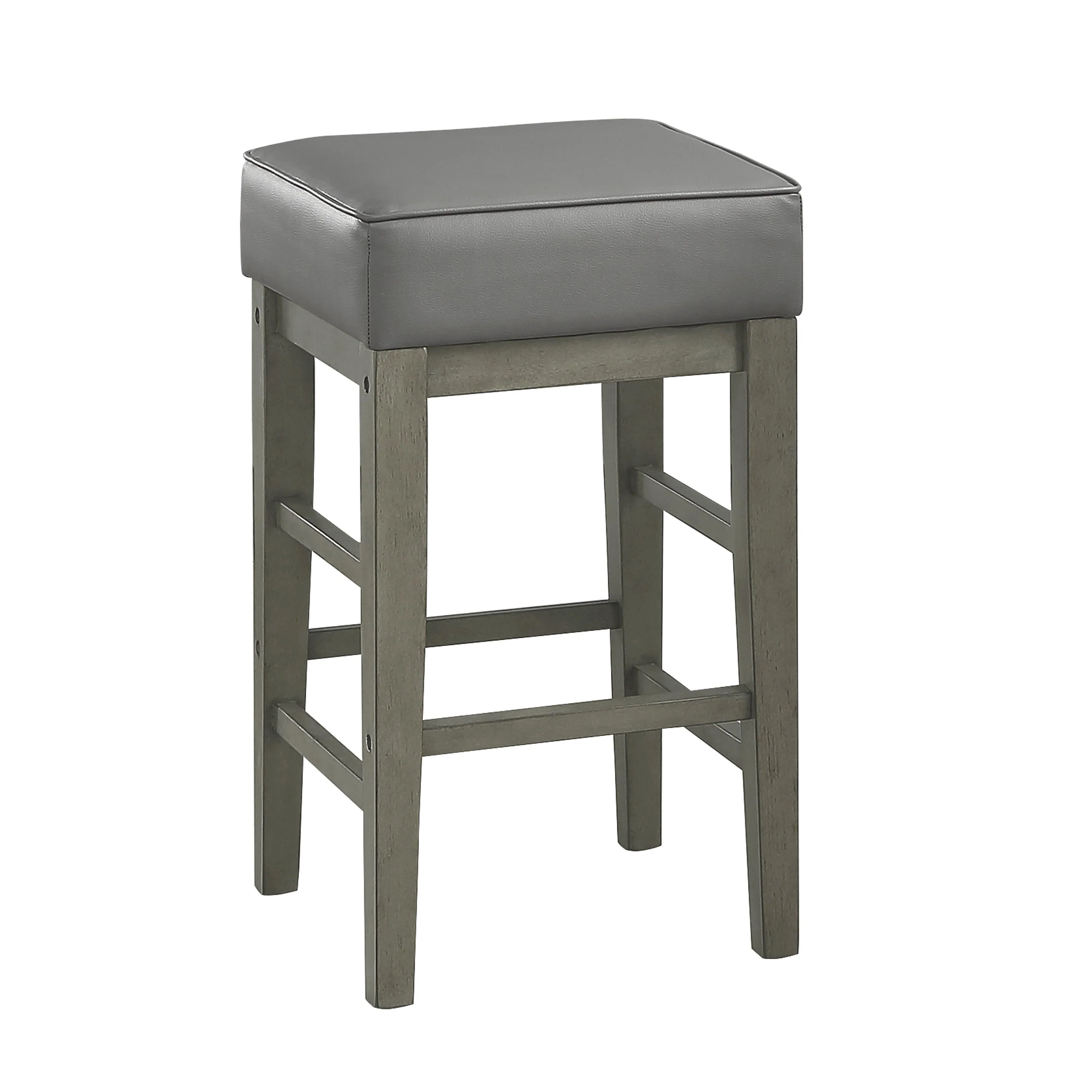 Pittsville Gray/Espresso Counter Height Stool, Set of 2 - Image 4
