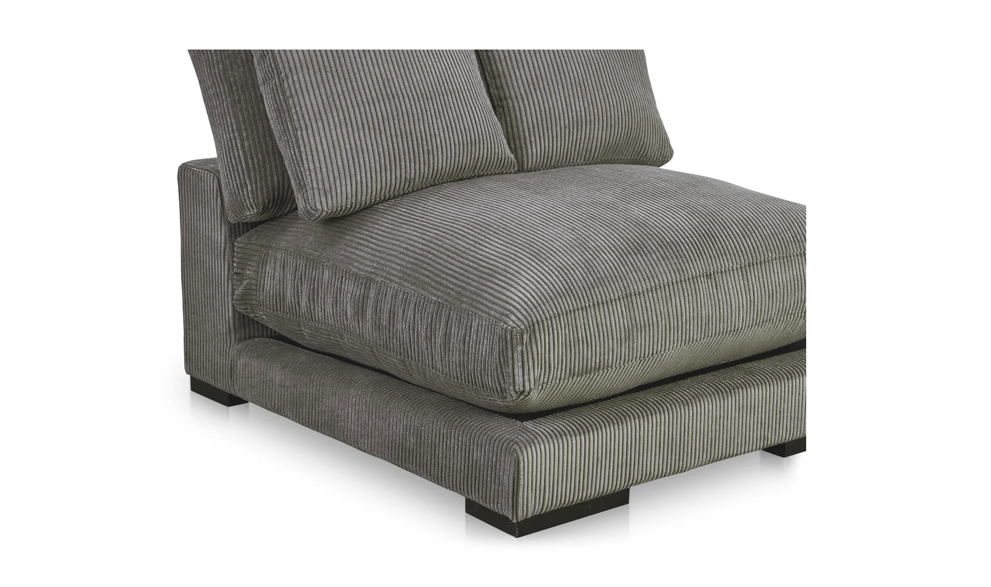 Plunge Slipper Chair - Charcoal - Image 5