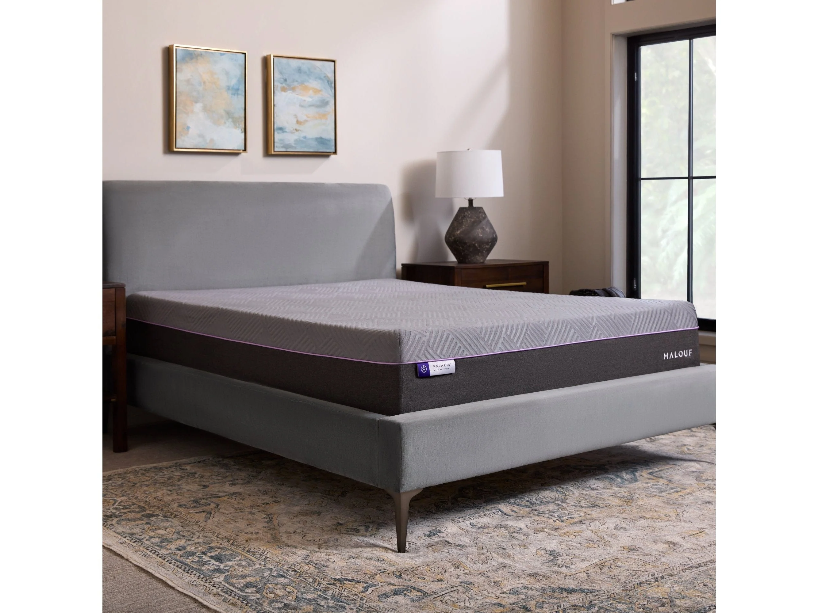 Polaris ActivAir Gray Twin XL Mattress - Image 2