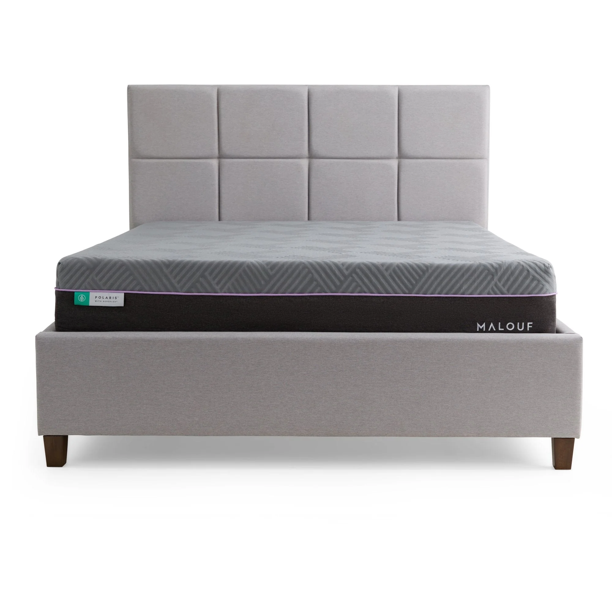 Polaris AeroFlex Gray Queen Mattress - Image 3