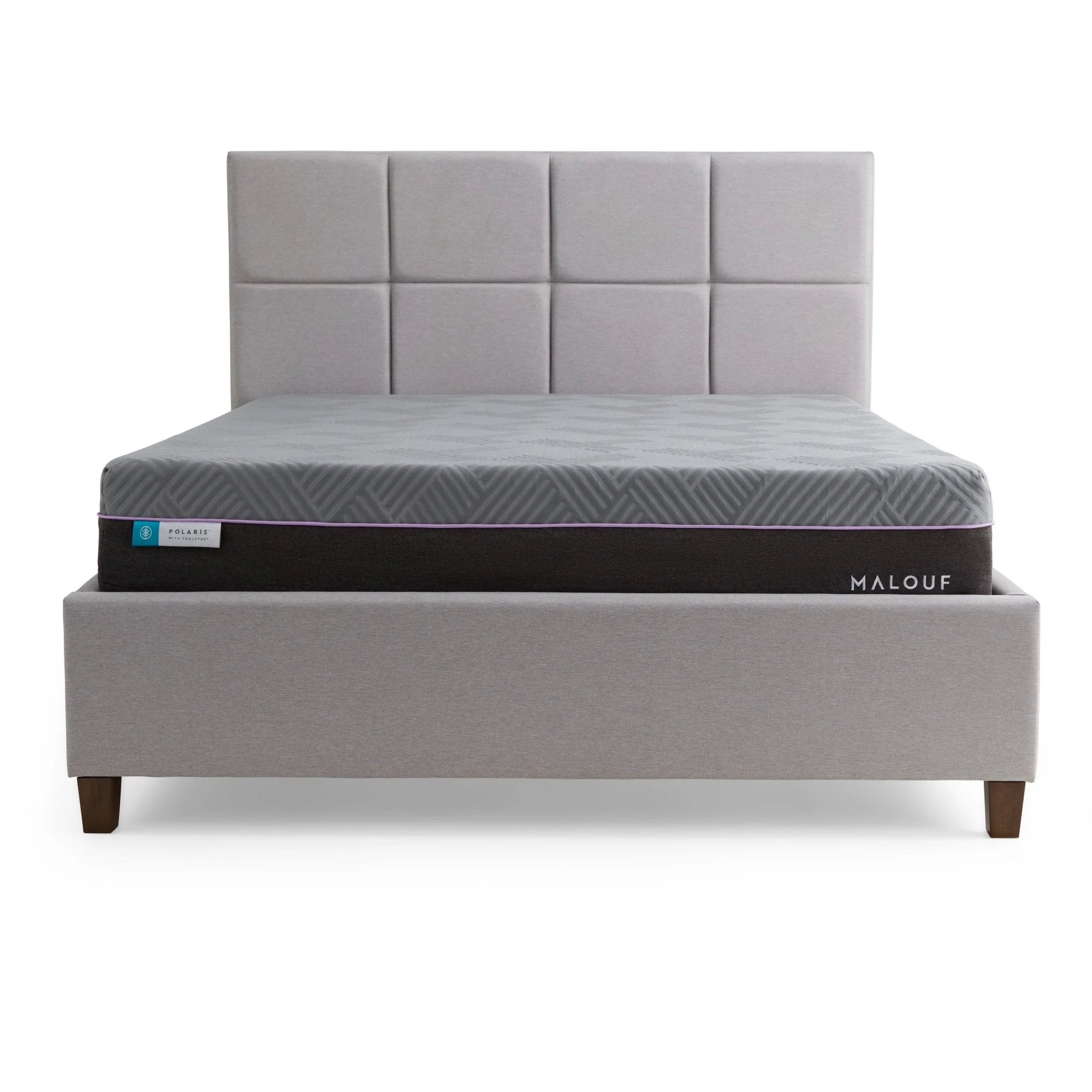 Polaris Coolysnc Gray King Mattress - Image 4