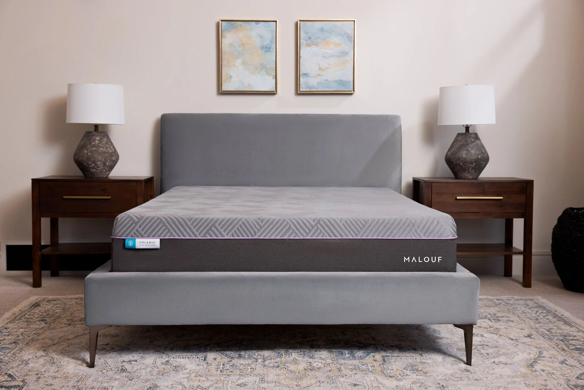Polaris Coolysnc Gray King Mattress - Image 8