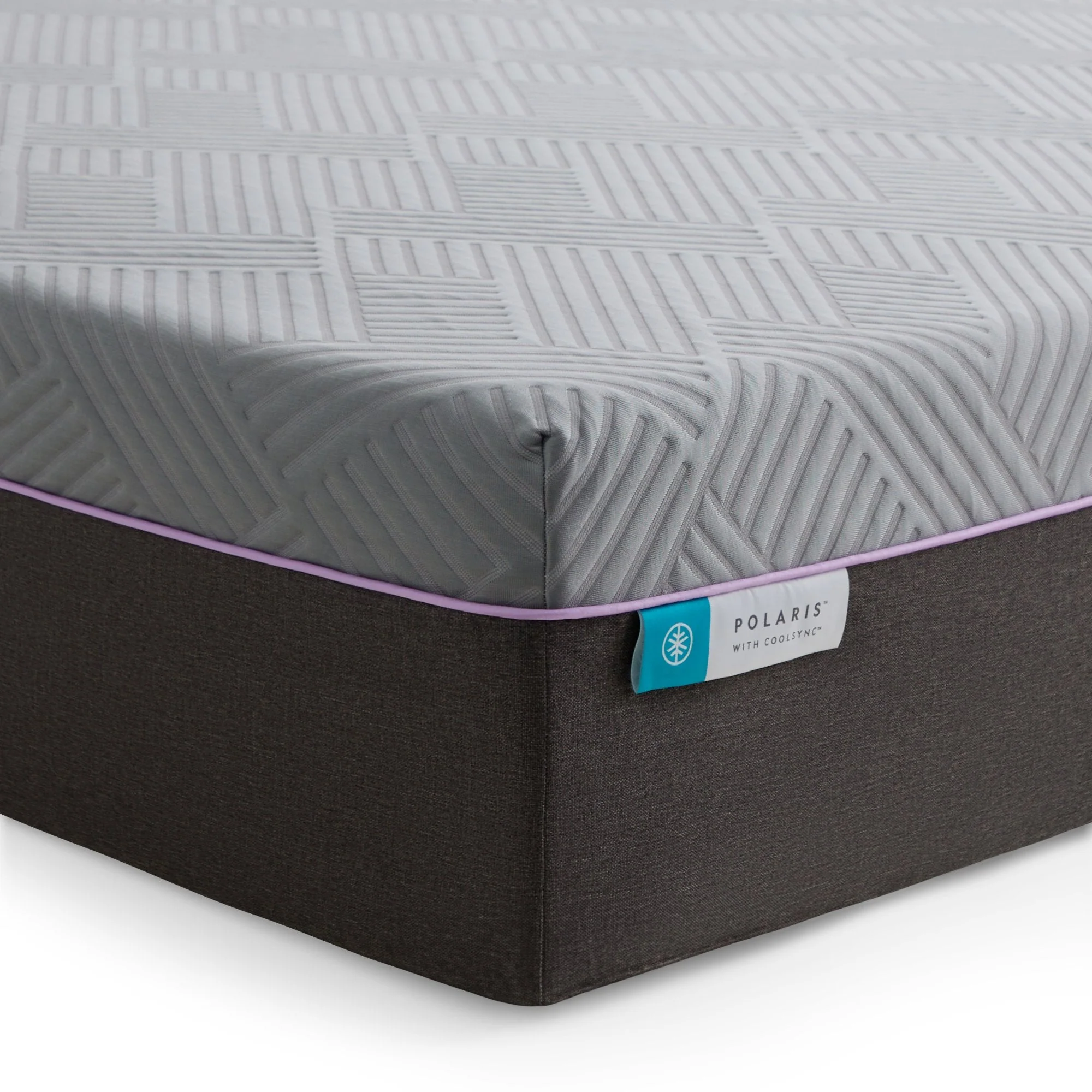 Polaris Coolysnc Gray Twin Mattress - Image 5
