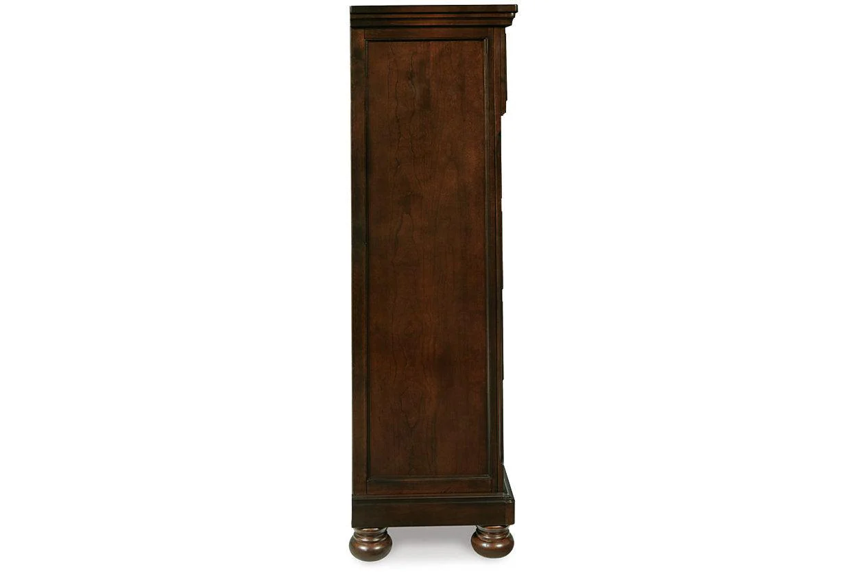 Porter Rustic Brown Chest of Drawers - Image 2