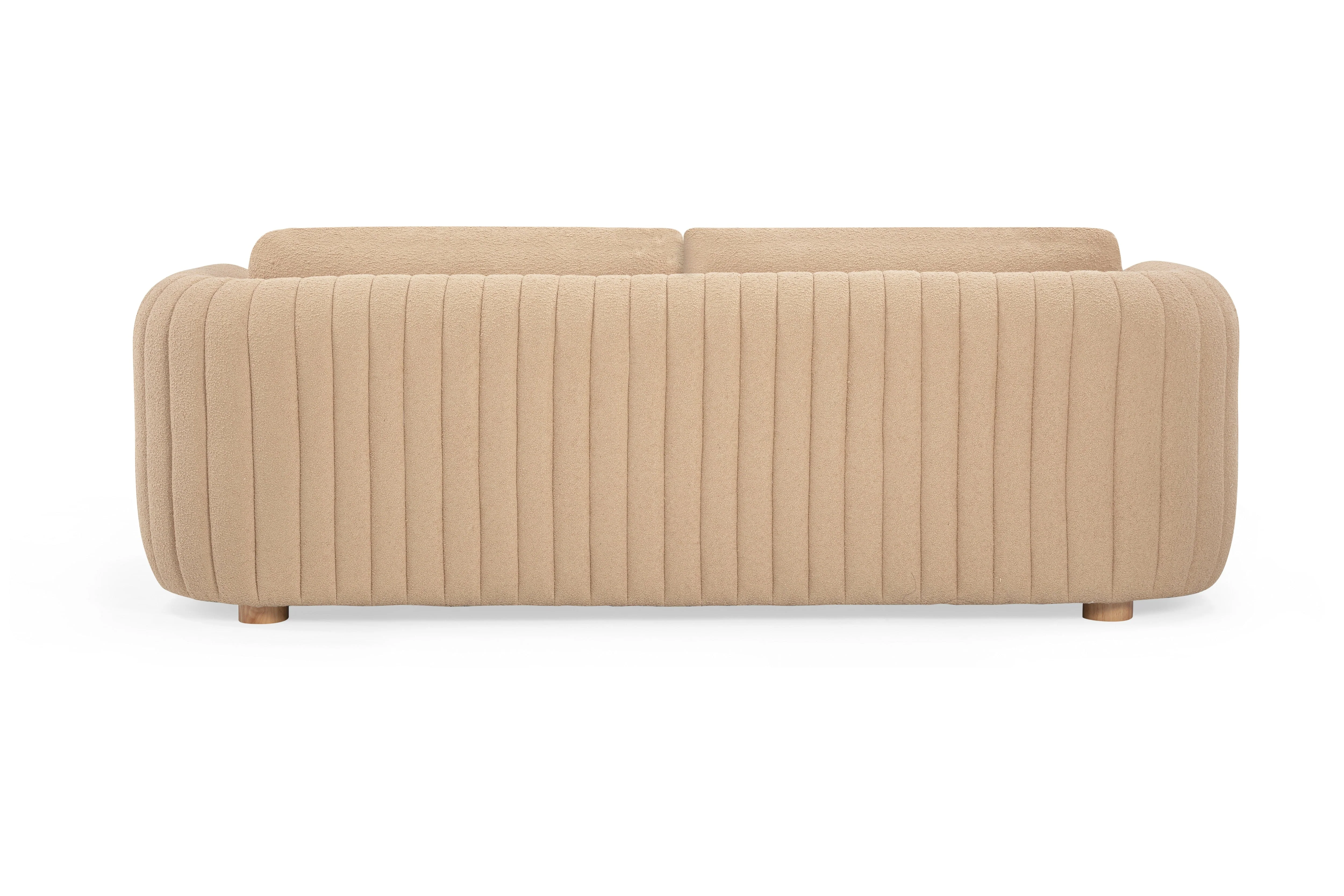 Porto Honey Boucle Sofa - Image 4